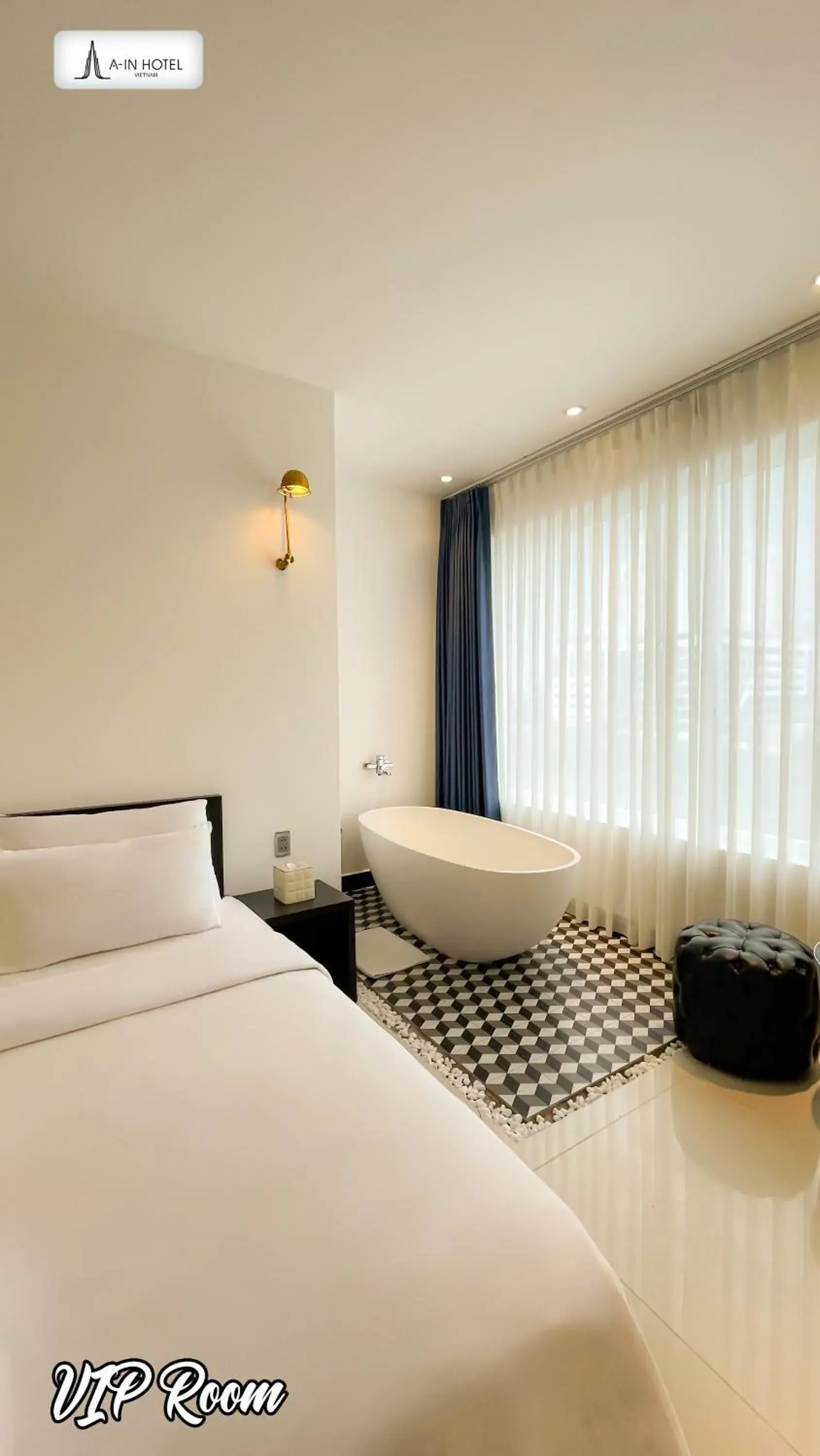 Bedroom, Bed in A In Hotel Riverside Bedroom, Bed in A In Hotel Riverside