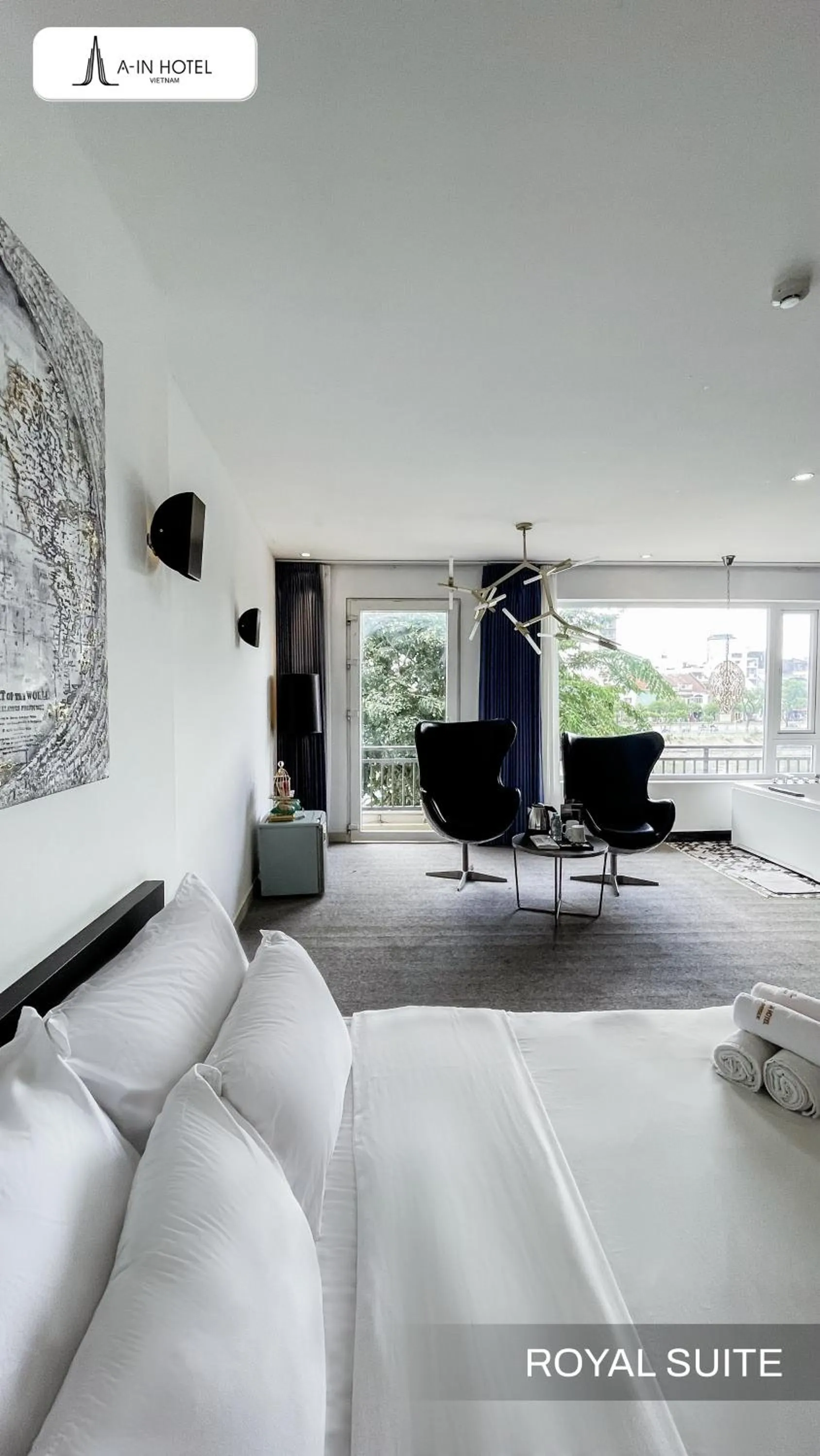 Bedroom, Bed in A In Hotel Riverside