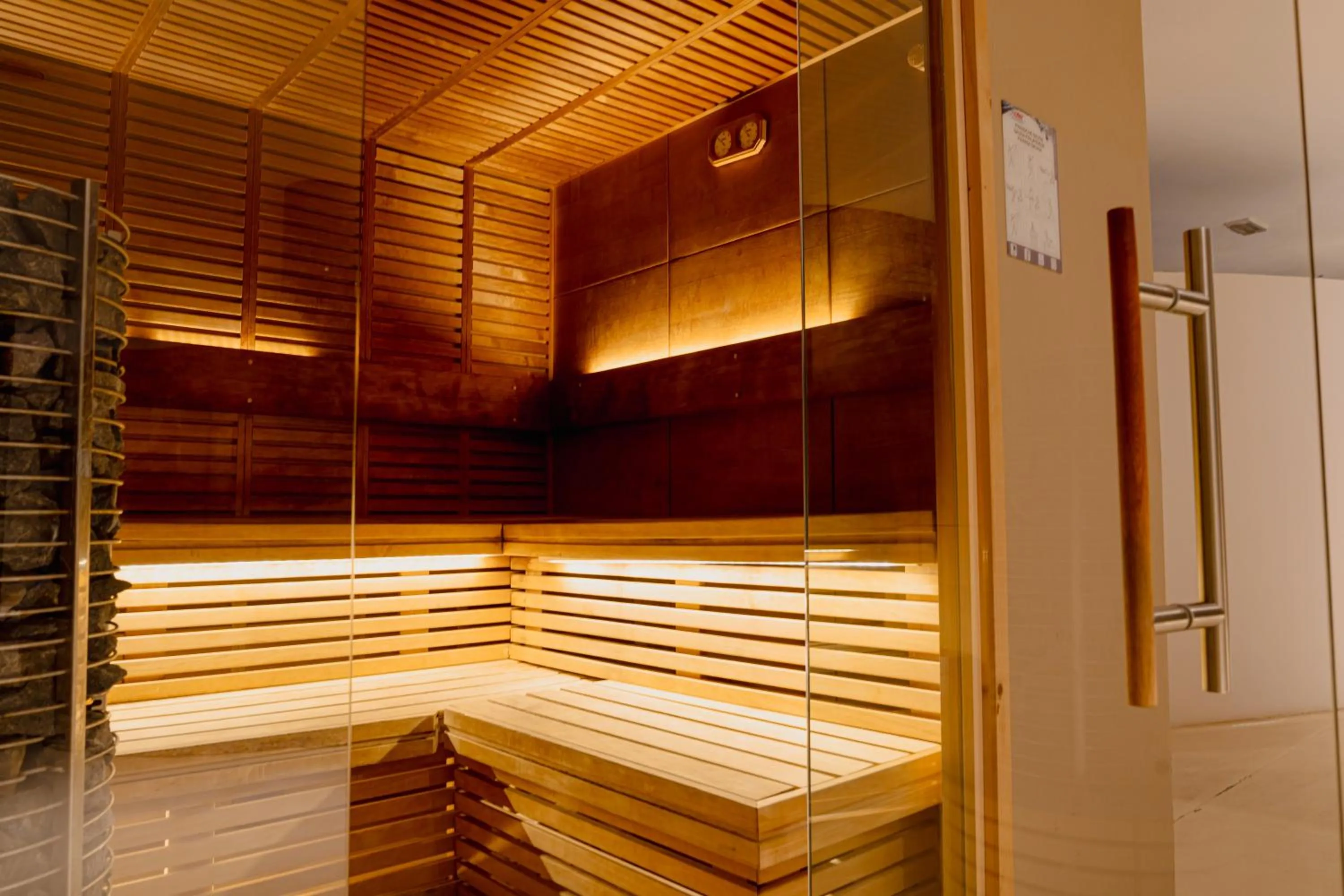 Sauna in Mercure Olbia