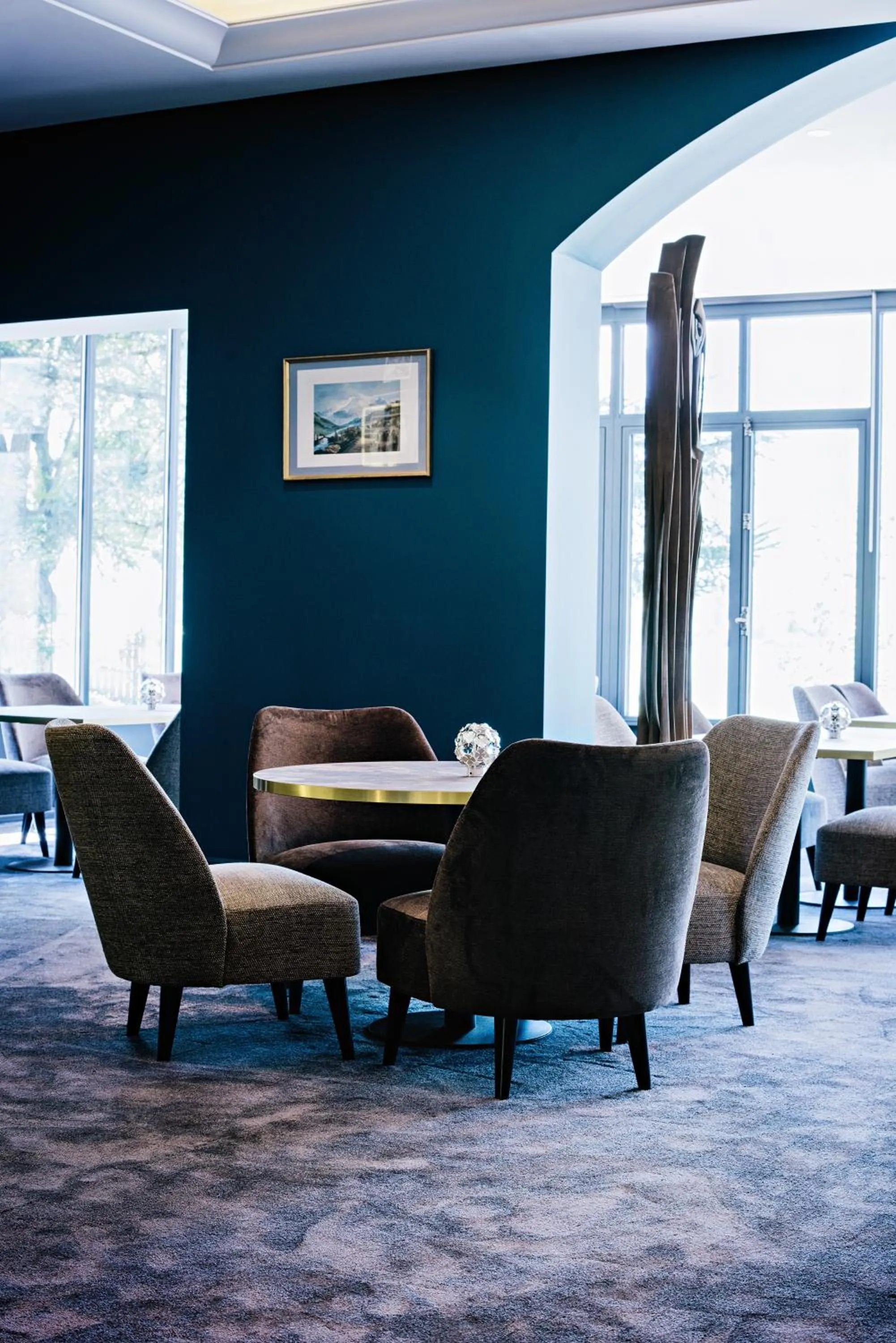 Lounge or bar in Auberge Du Père Bise - Jean Sulpice