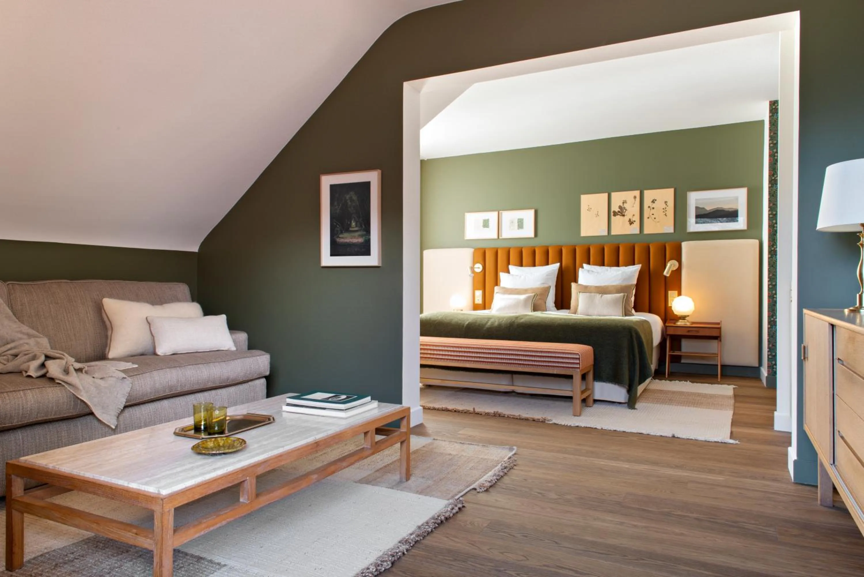 Living room in Auberge Du Père Bise - Jean Sulpice