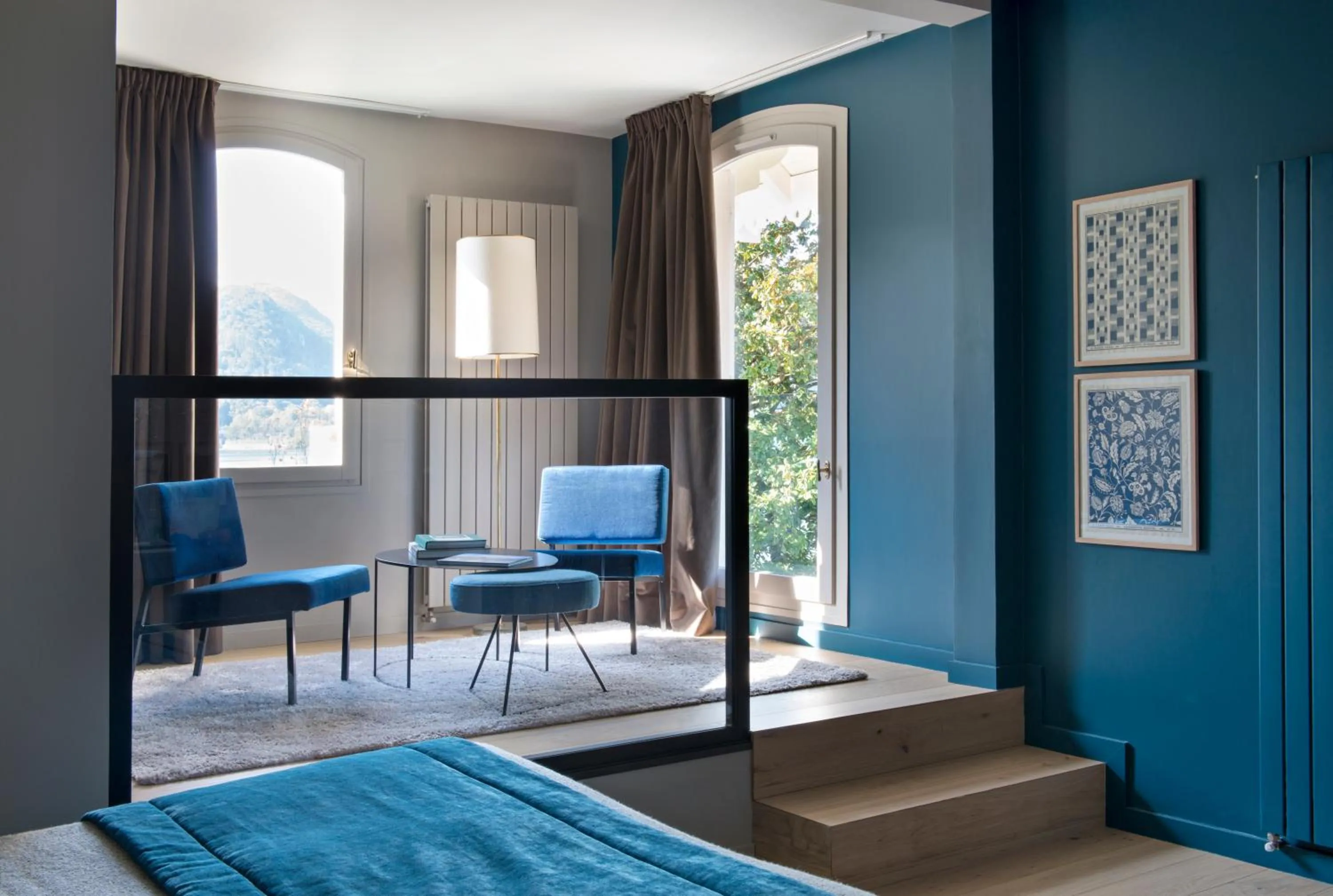 Living room in Auberge Du Père Bise - Jean Sulpice