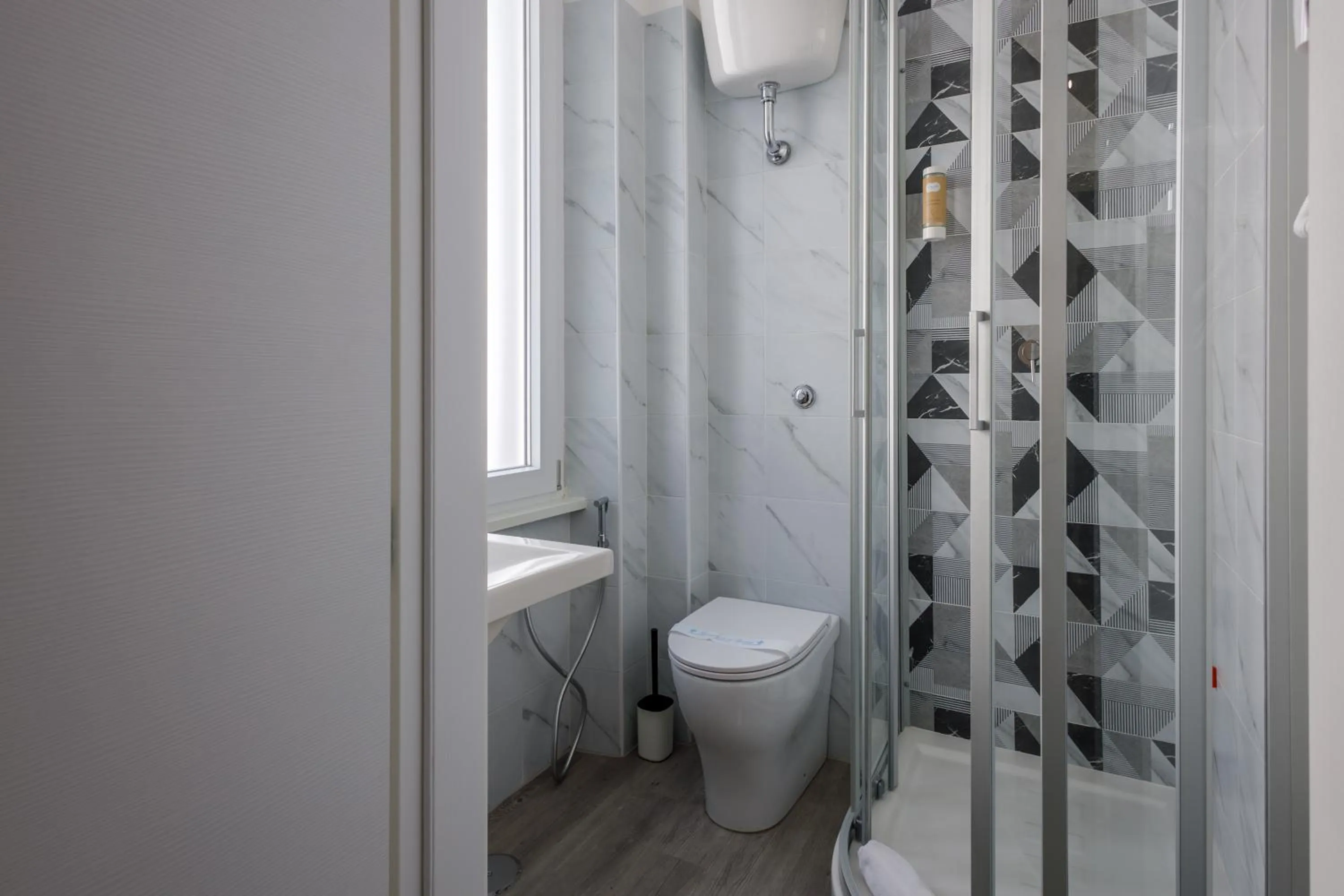 Bathroom in Crossroad Hotel