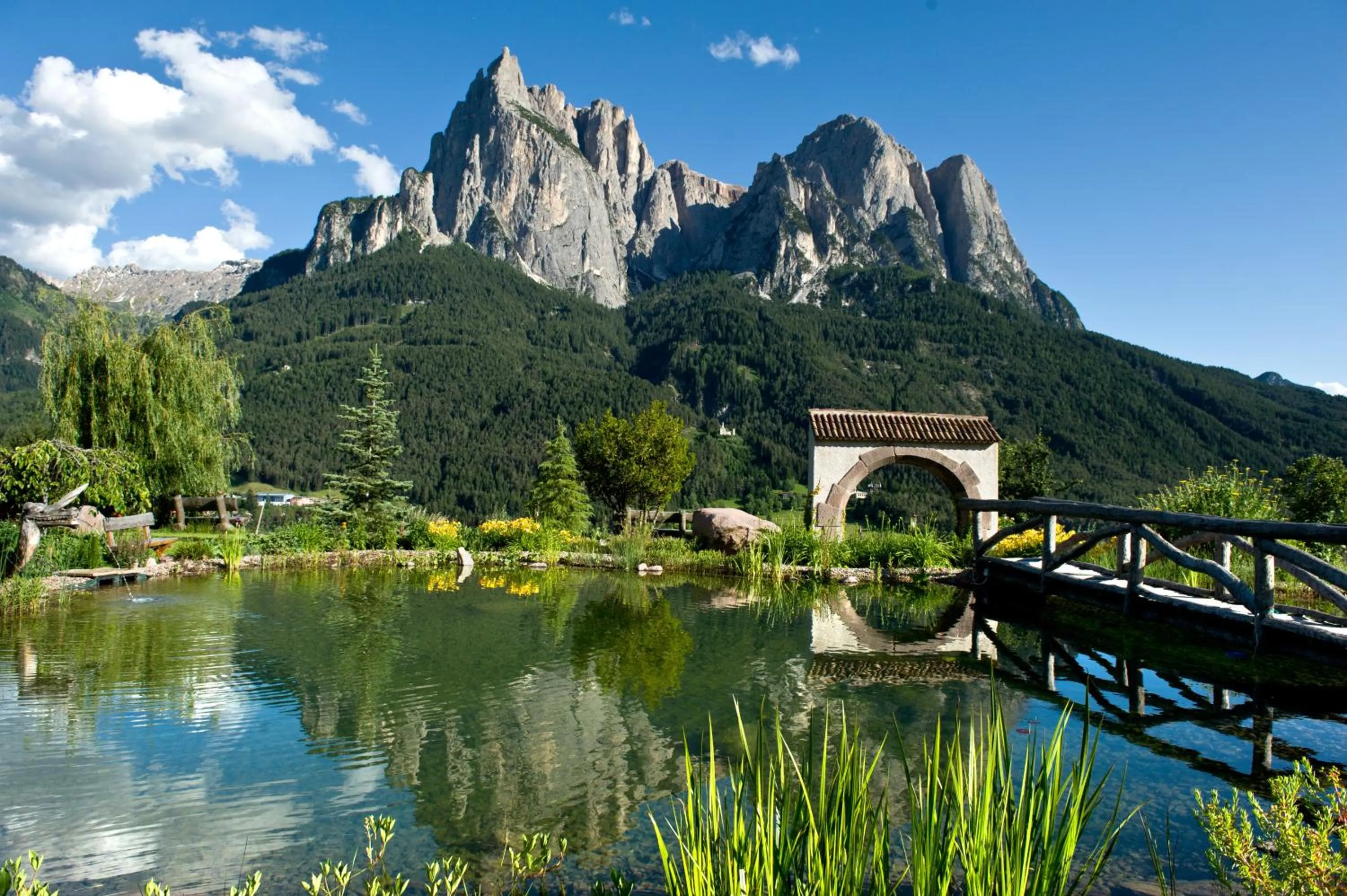 Garden in Mirabell Alpine Garden Resort & Spa