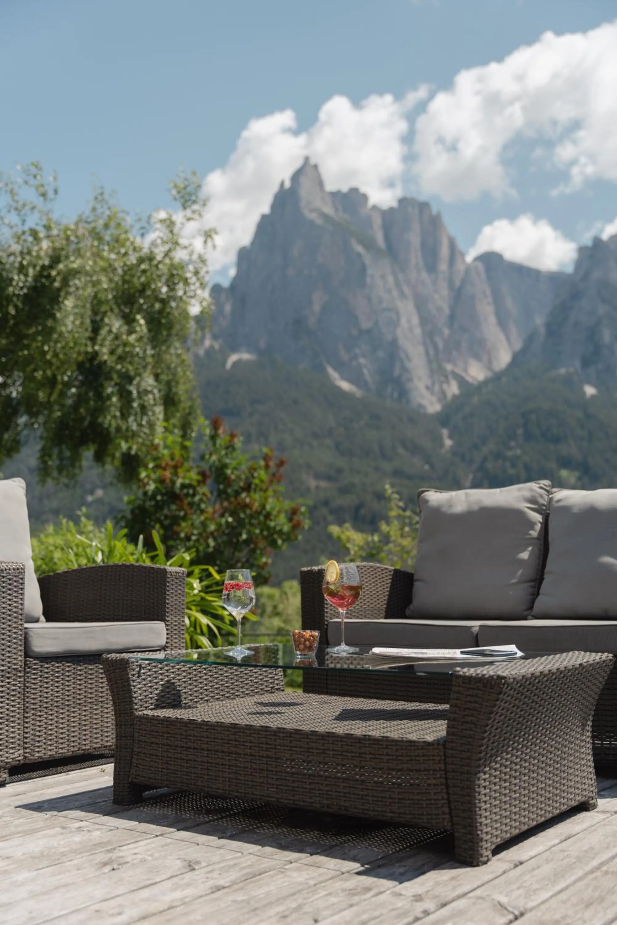 Garden in Mirabell Alpine Garden Resort & Spa