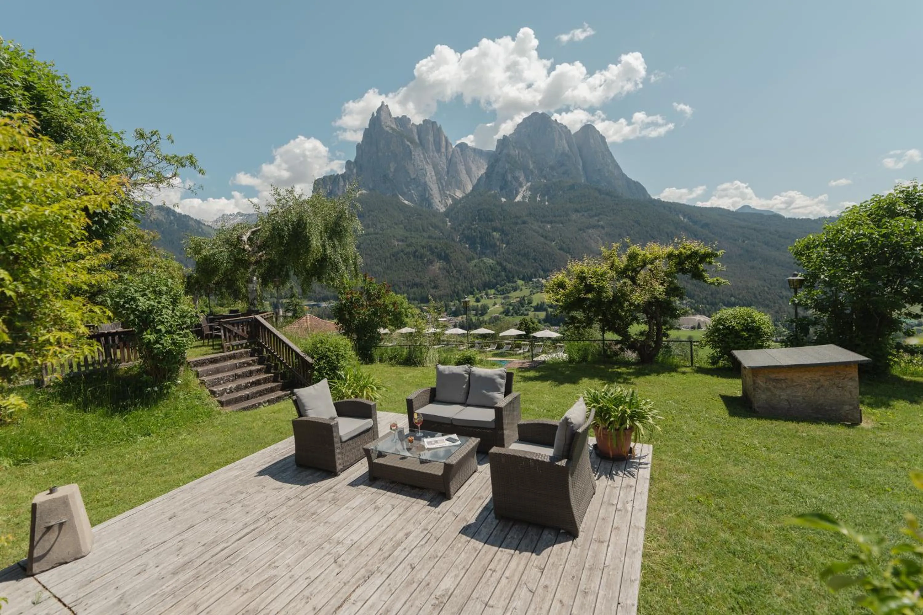 Garden in Mirabell Alpine Garden Resort & Spa