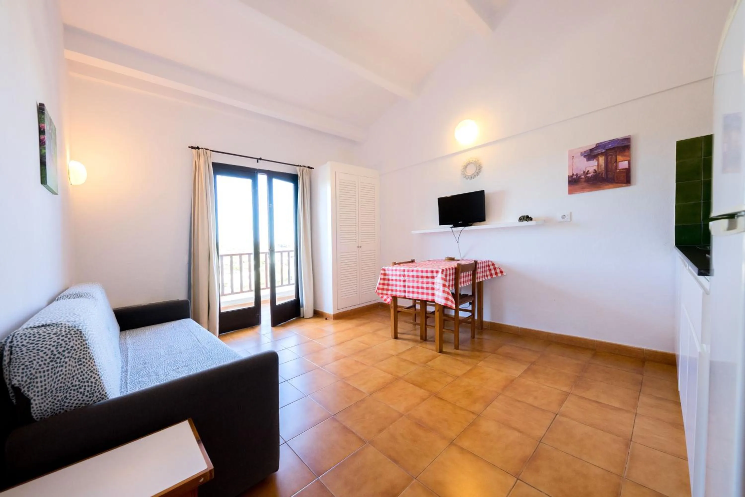 Seating area in Apartamentos Sa Cala