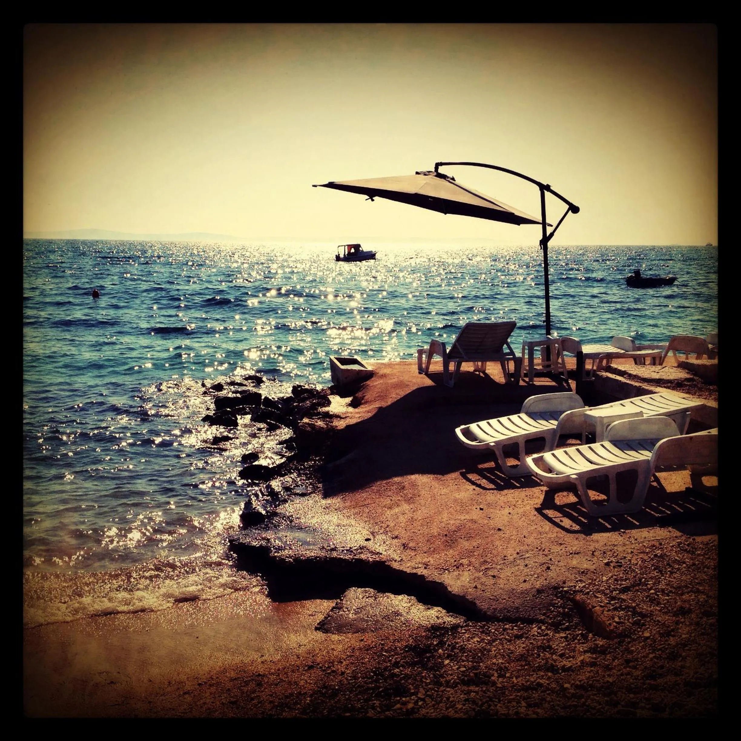 Fishing in Beach Hotel Split