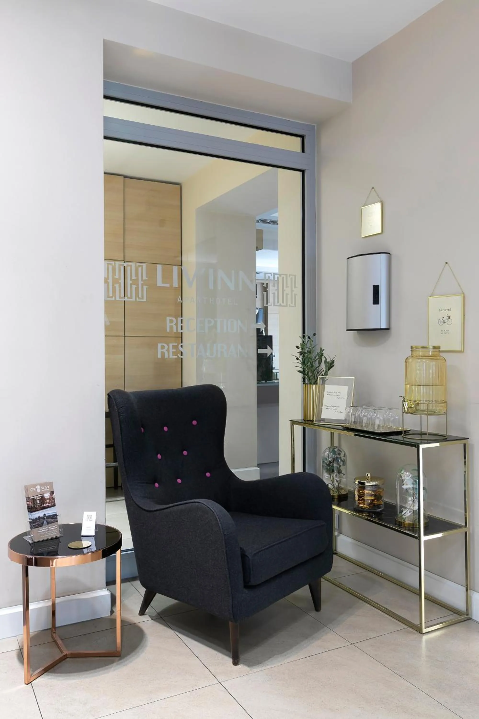 Lobby or reception in Liv'Inn Aparthotel