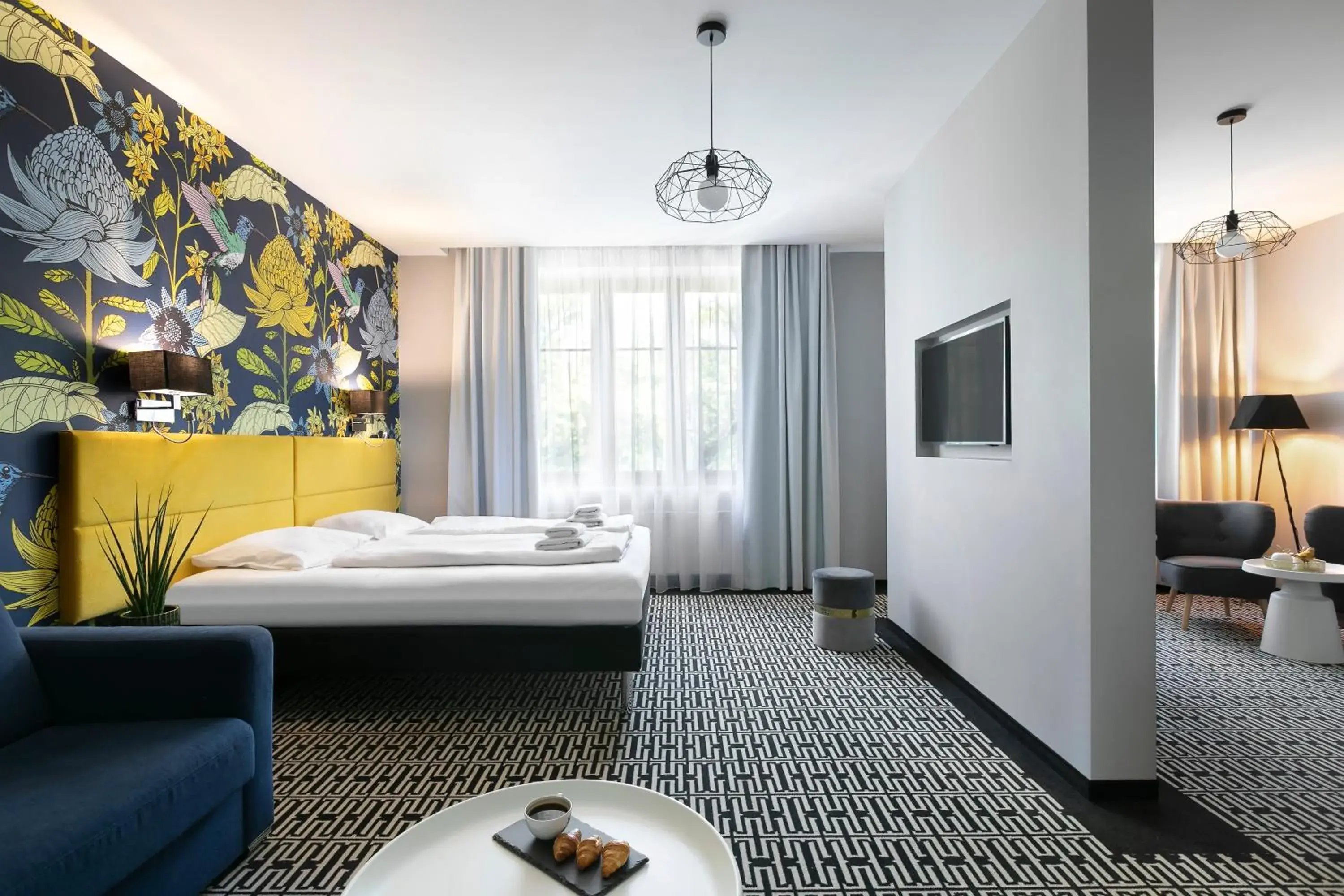 Bed in Liv'Inn Aparthotel Bed in Liv'Inn Aparthotel