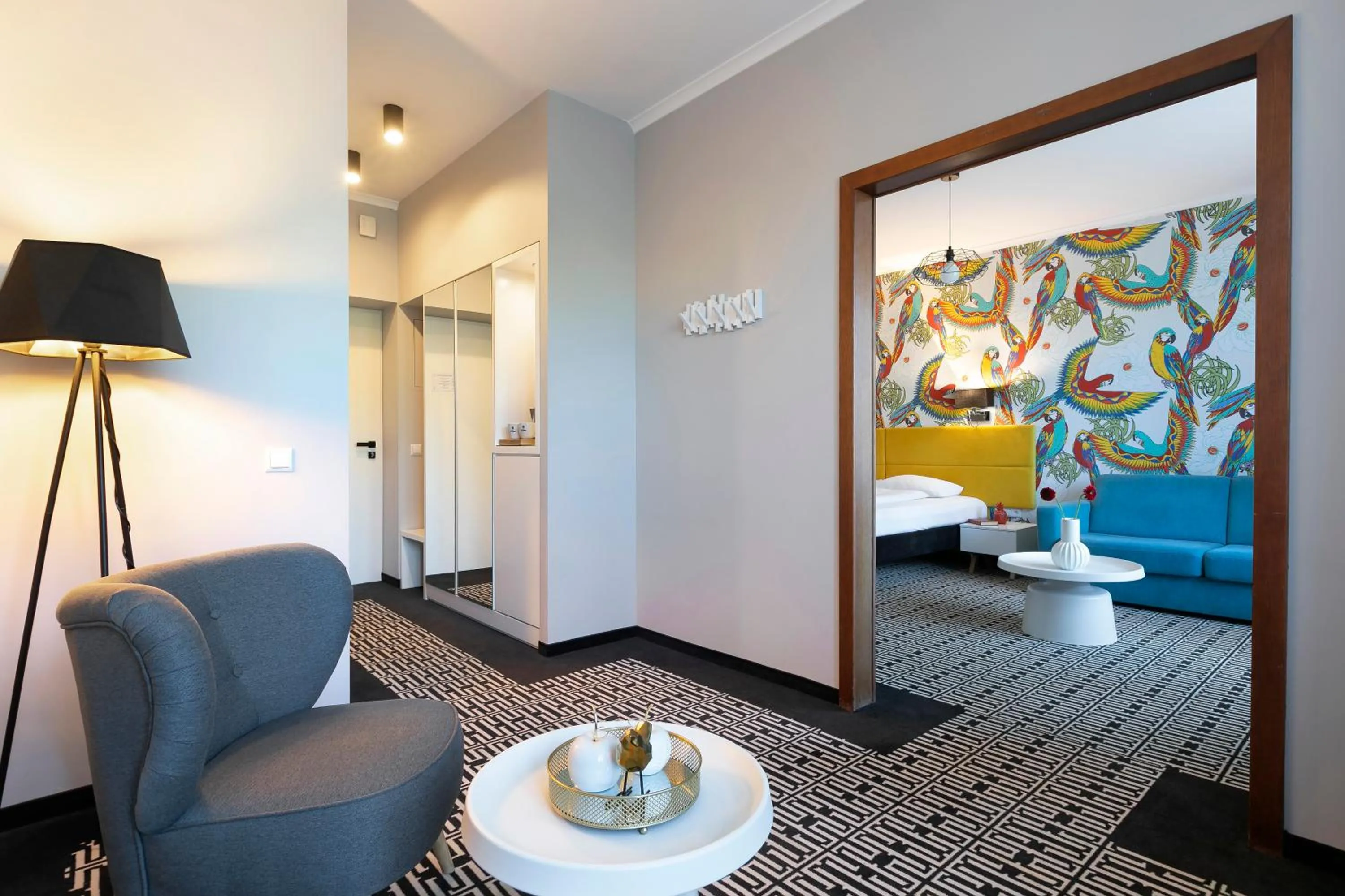 Bed in Liv'Inn Aparthotel