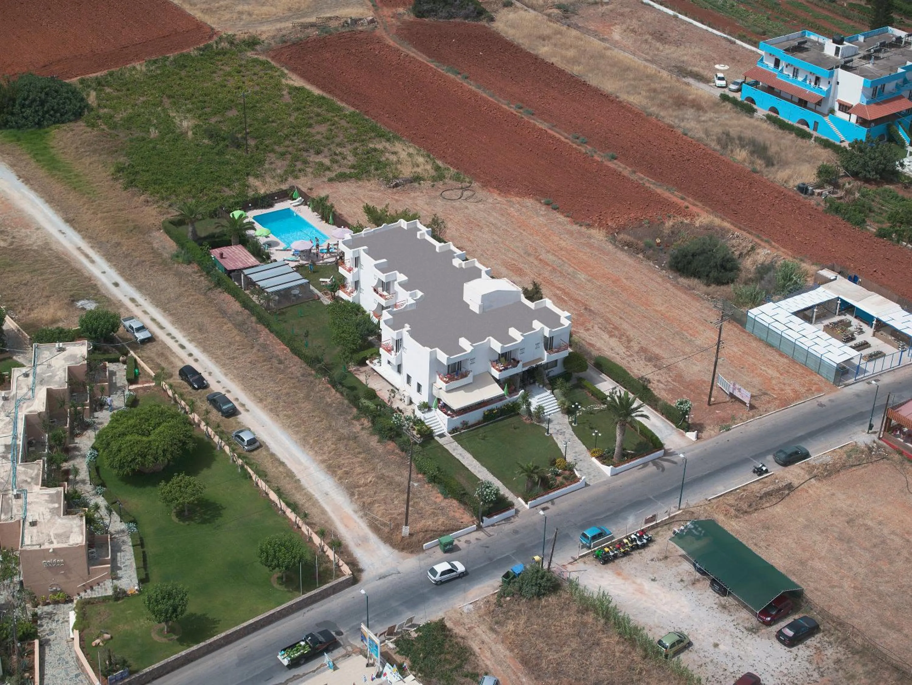 Bird's eye view in Altis Hotel