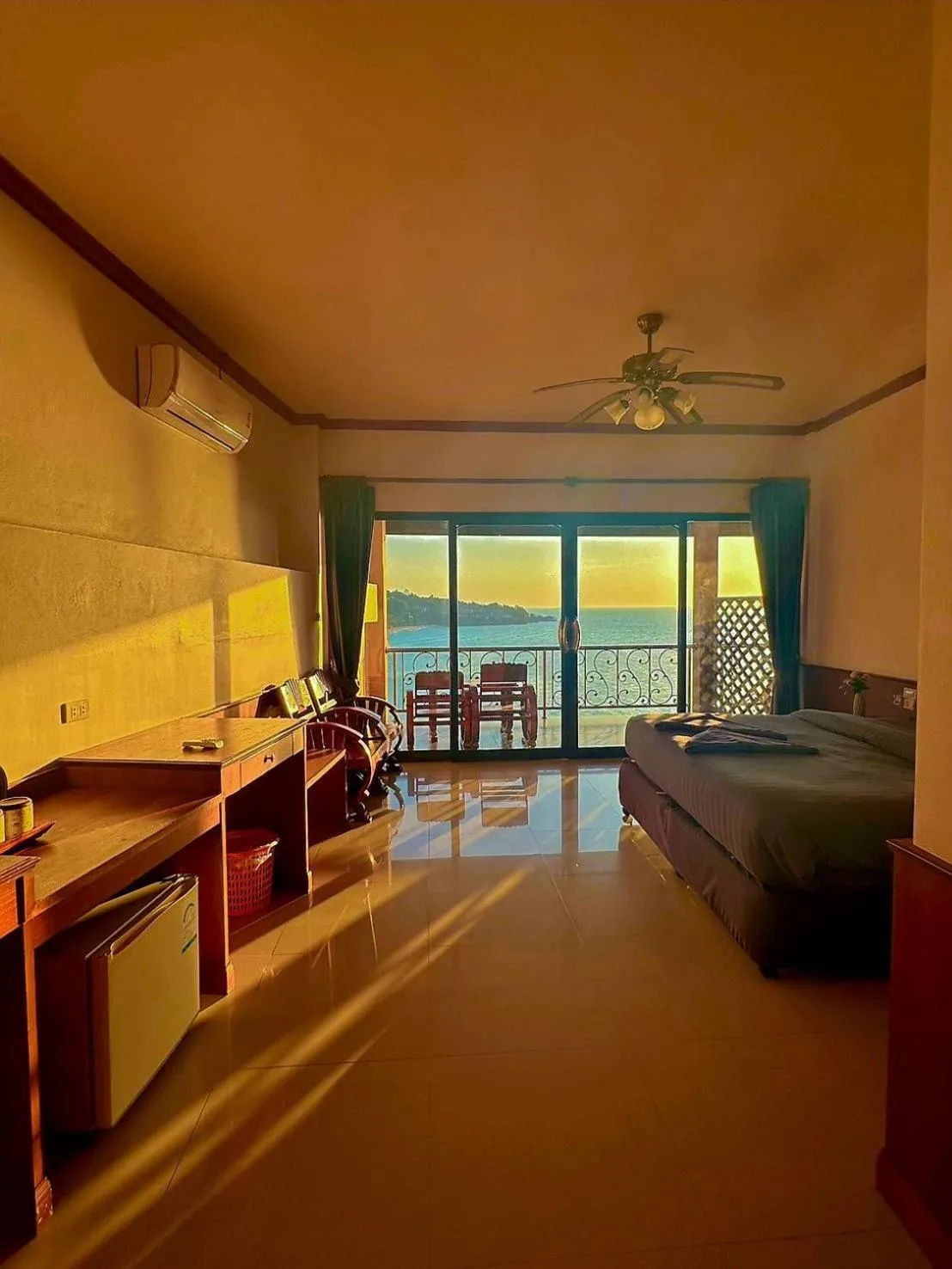 View (from property/room), Bed in Haad Yao Bayview Resort & Spa - SHA plus Certified