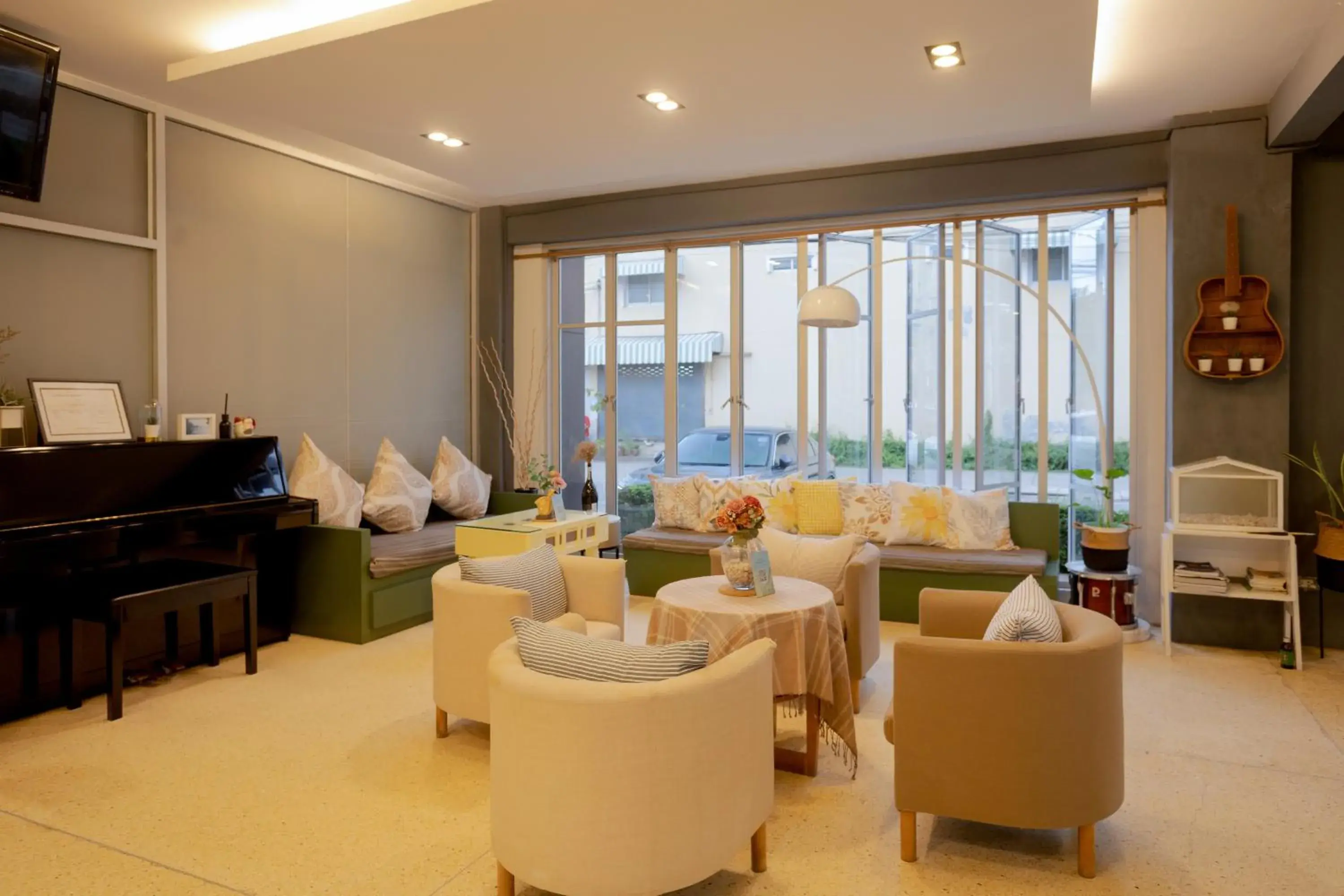 Lobby or reception in My Way Hua Hin Music Hotel SHA Extra Plus Lobby or reception in My Way Hua Hin Music Hotel SHA Extra Plus