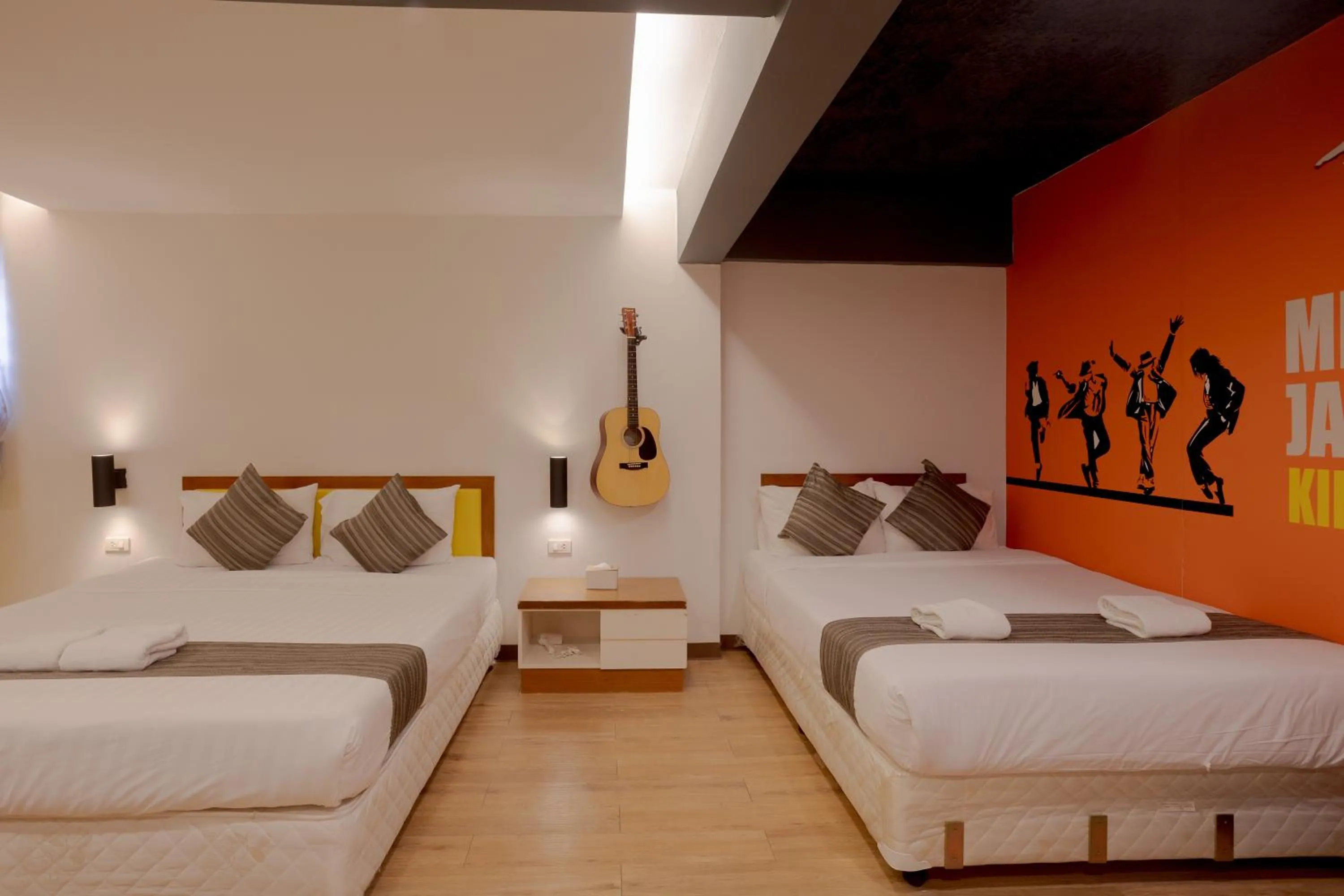 Bathroom, Bed in My Way Hua Hin Music Hotel SHA Extra Plus