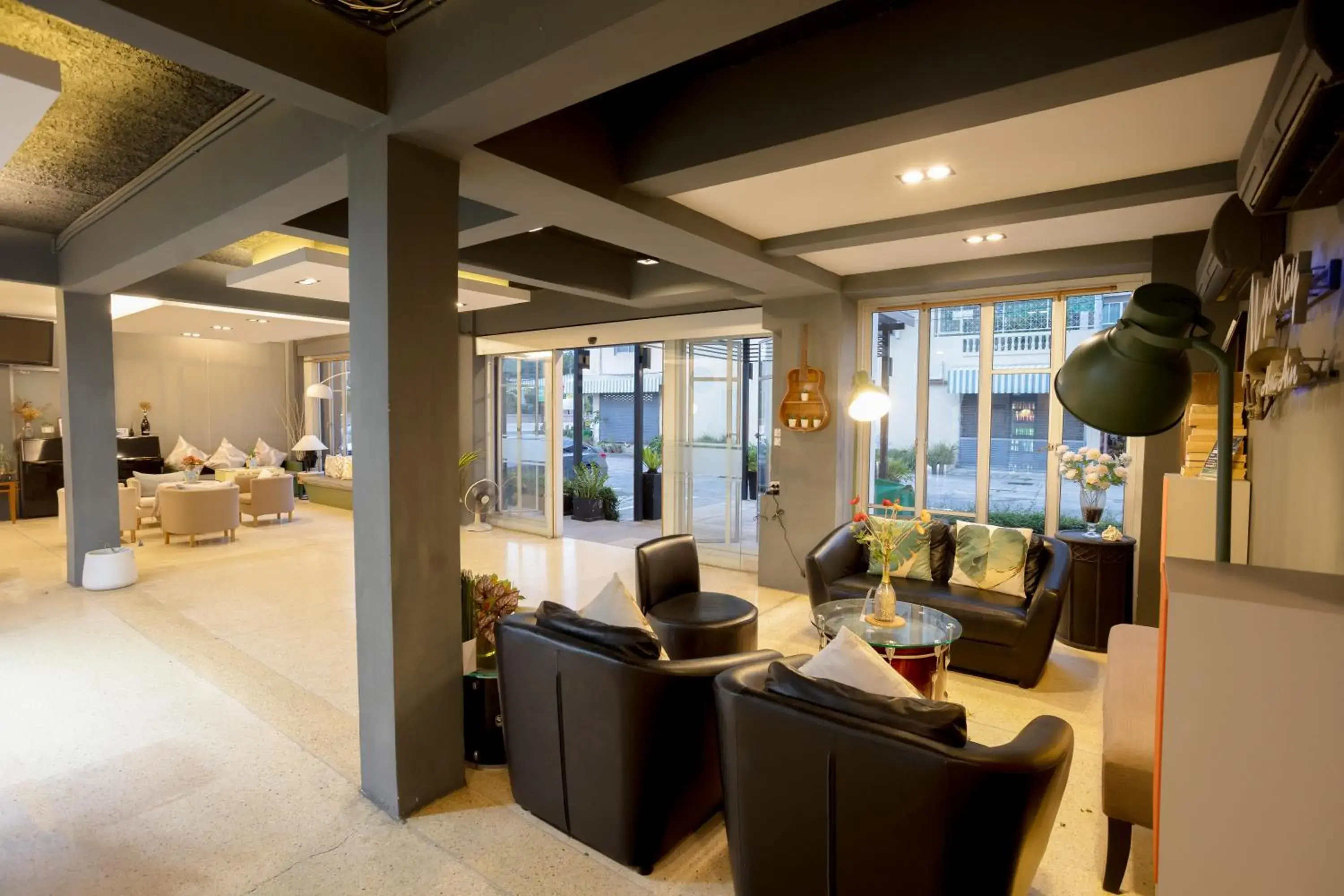 Lobby or reception in My Way Hua Hin Music Hotel SHA Extra Plus Lobby or reception in My Way Hua Hin Music Hotel SHA Extra Plus