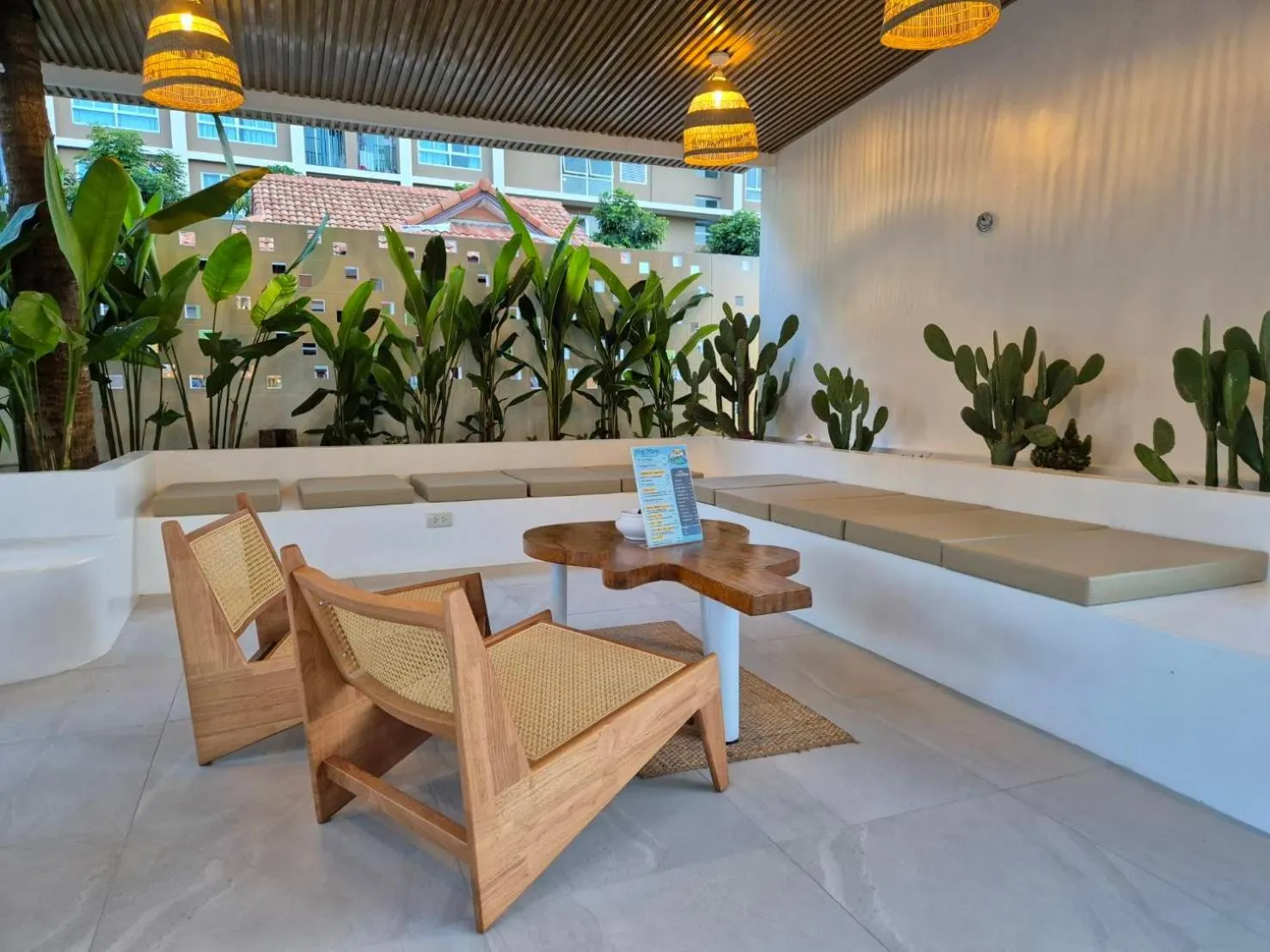 Living room in My Way Hua Hin Music Hotel SHA Extra Plus