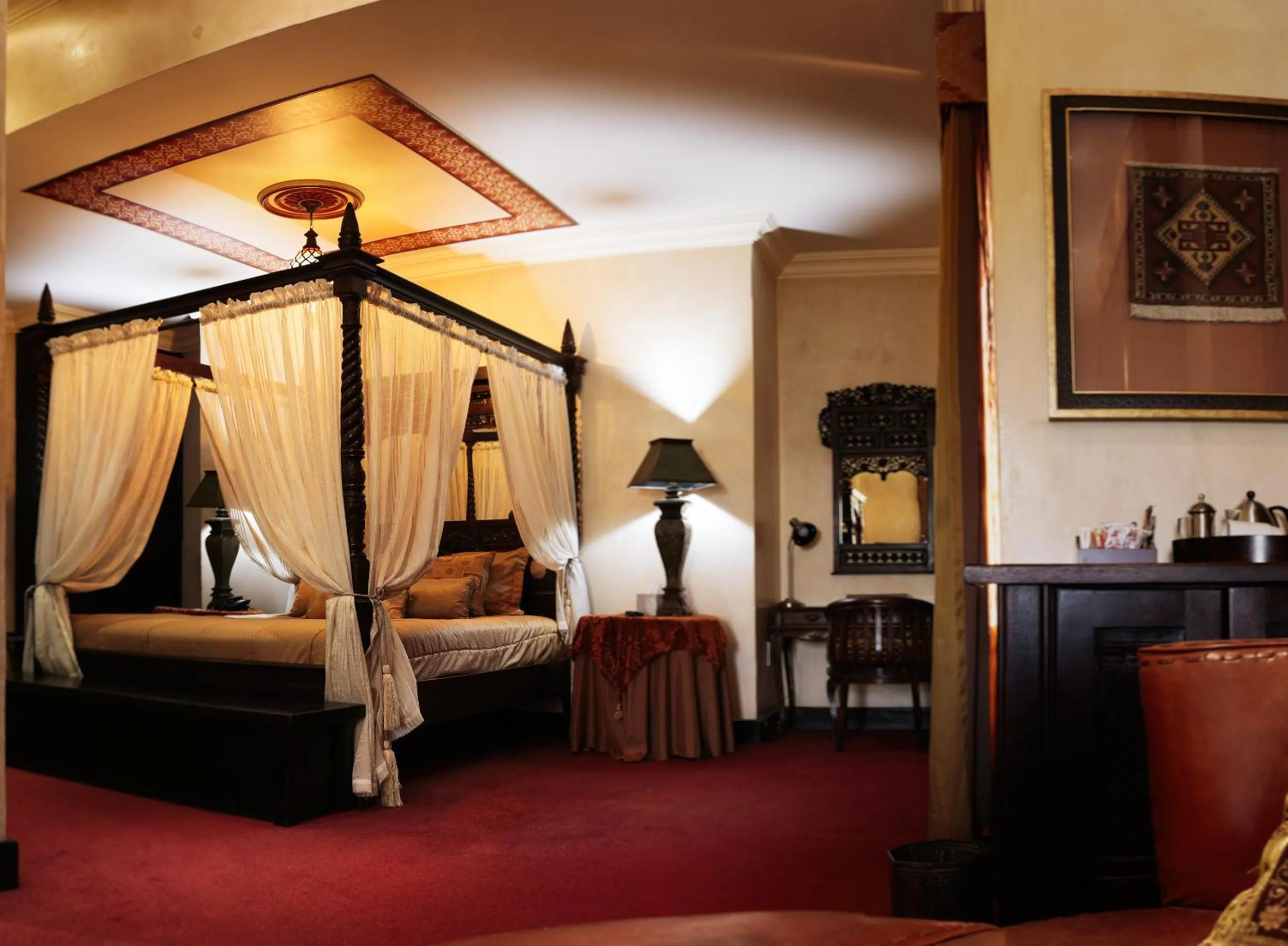 Bed in Royal Elephant Hotel & Conference Centre