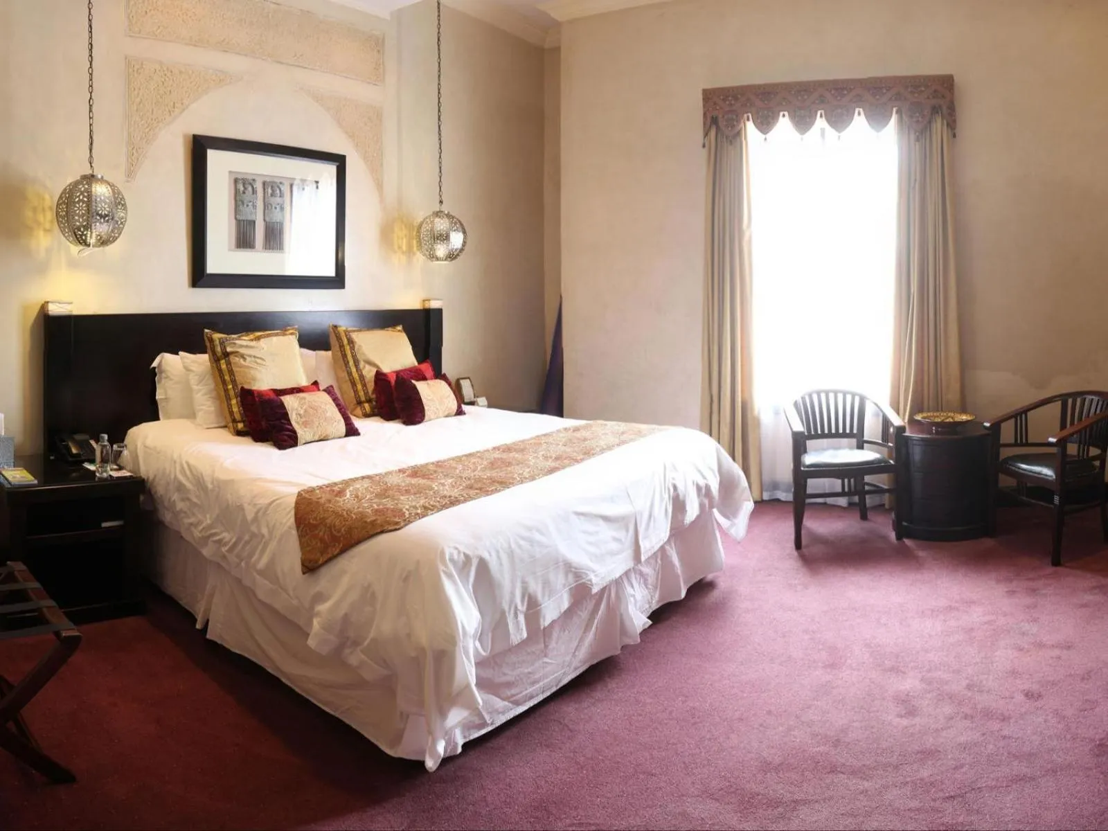 Bed in Royal Elephant Hotel & Conference Centre