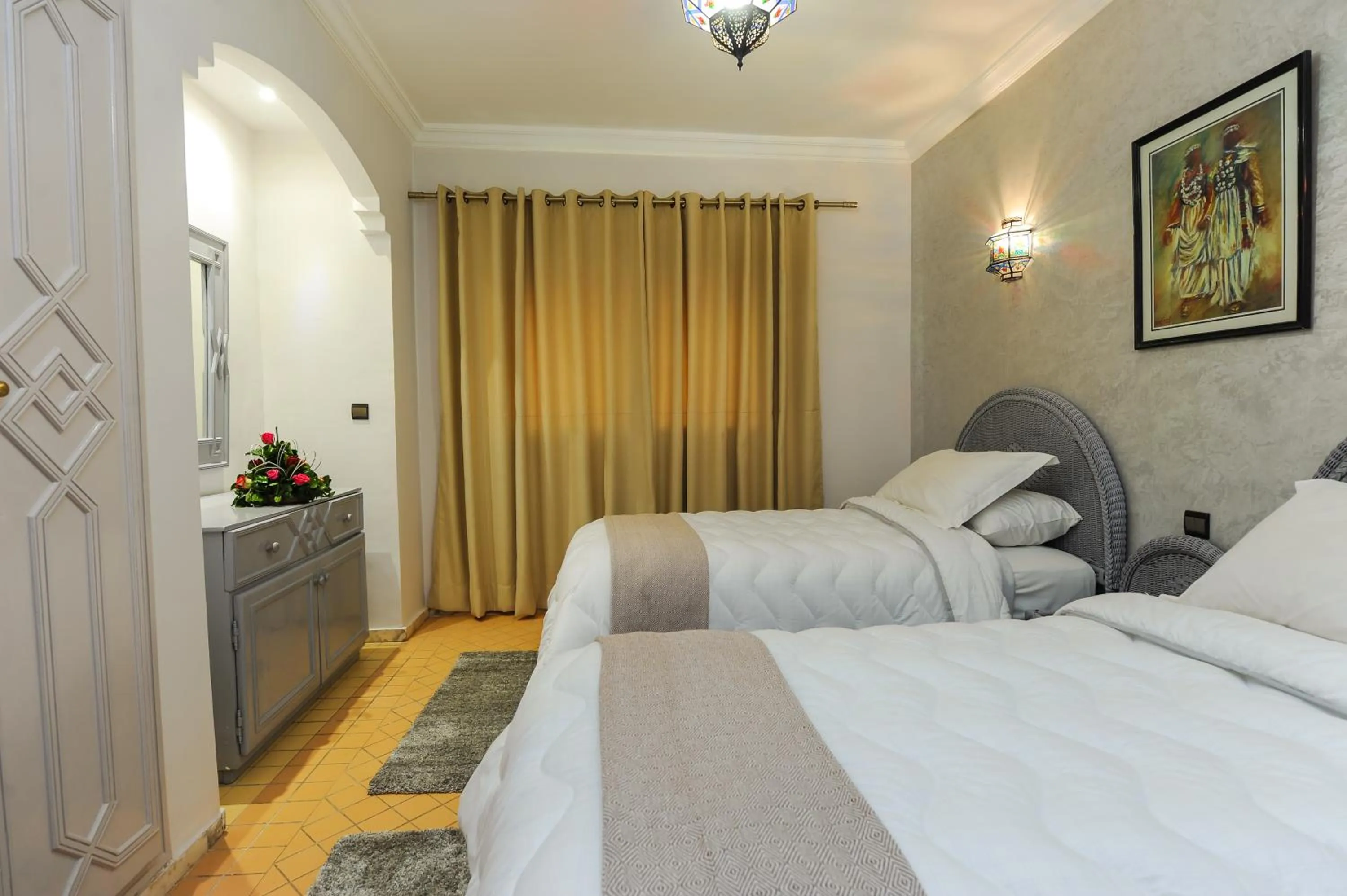 Bed in In Club Palmeraie Resorts