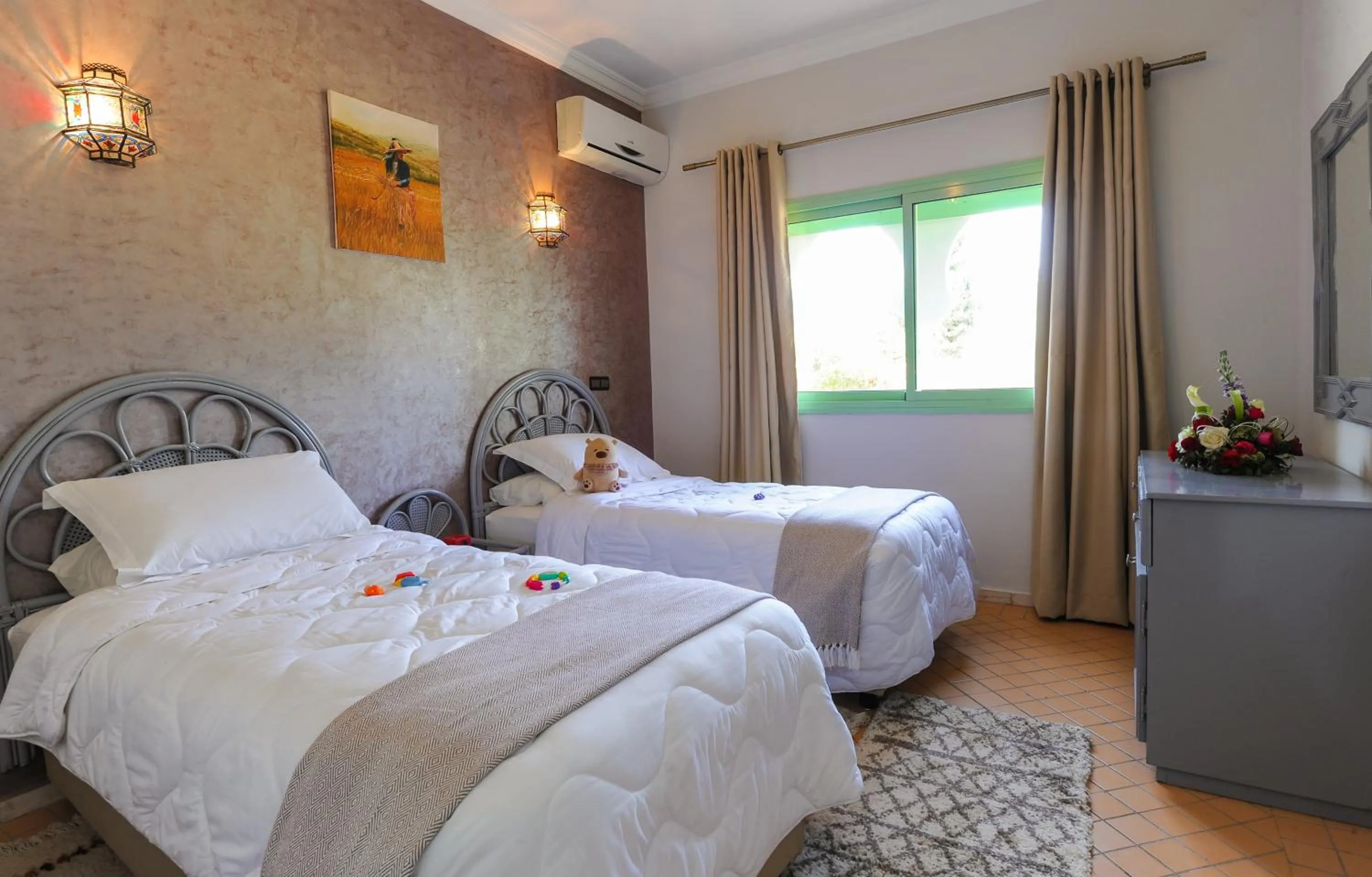 Bed in In Club Palmeraie Resorts