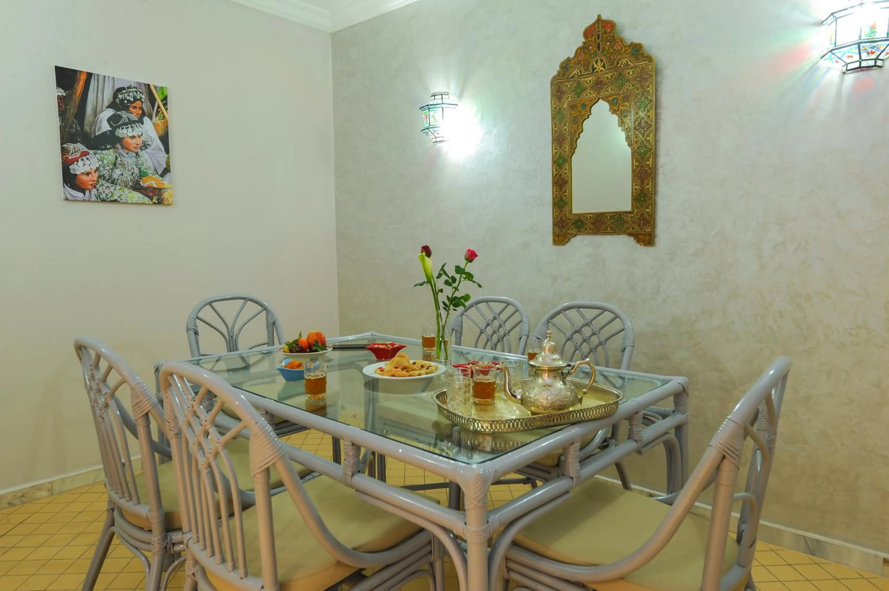 Food and drinks in In Club Palmeraie Resorts