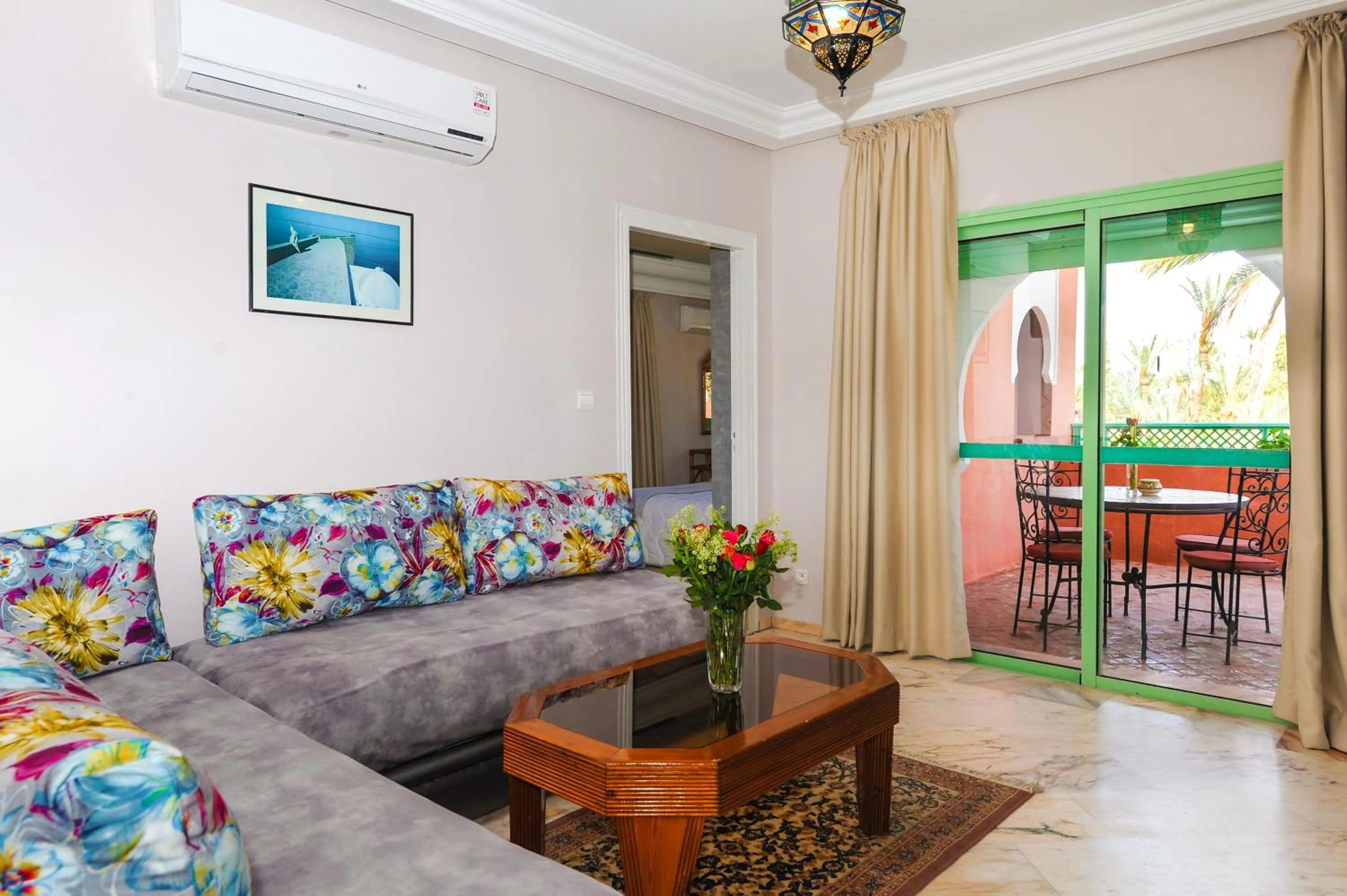 Patio in In Club Palmeraie Resorts