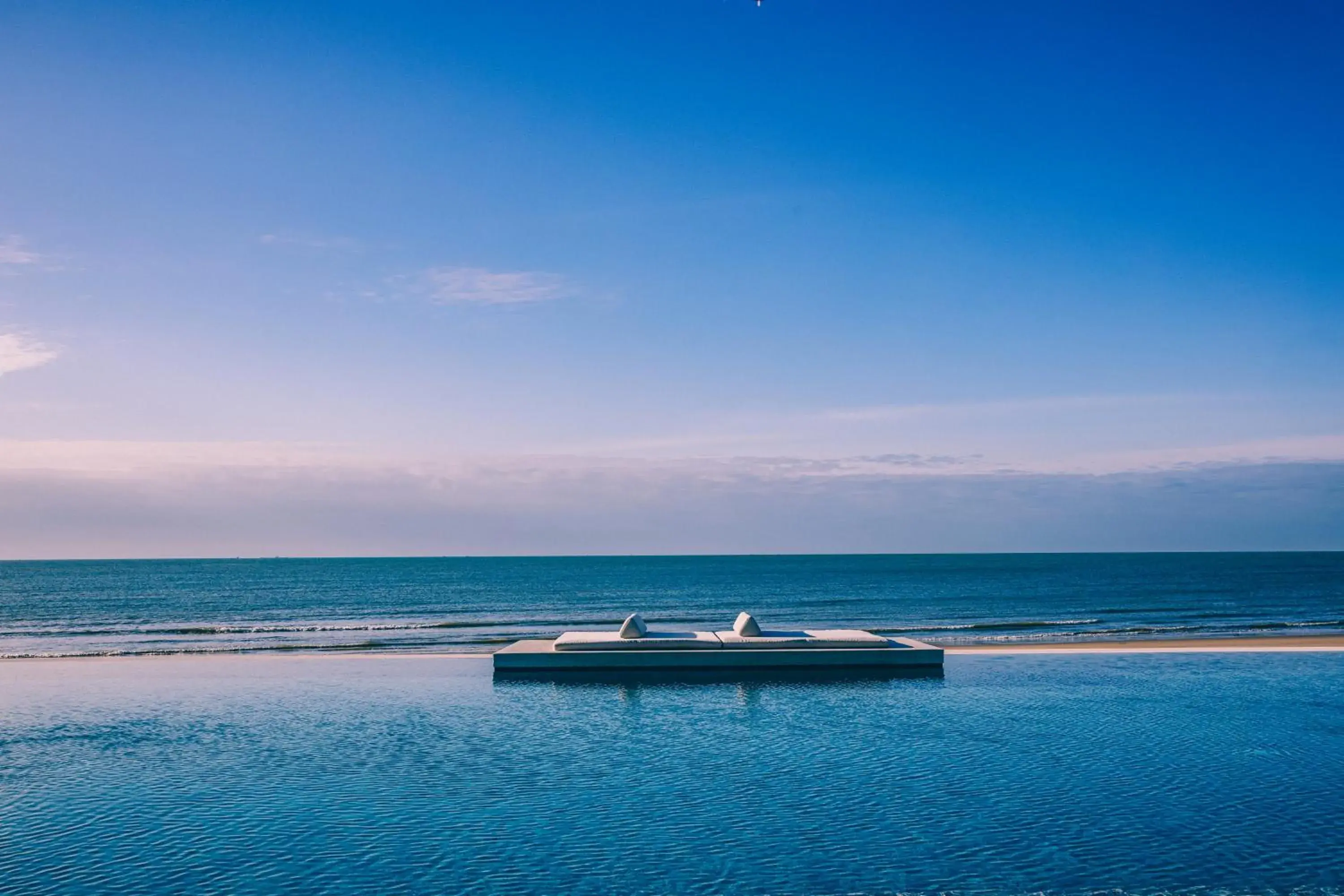 Swimming pool in Azerai Ke Ga Bay Swimming pool in Azerai Ke Ga Bay