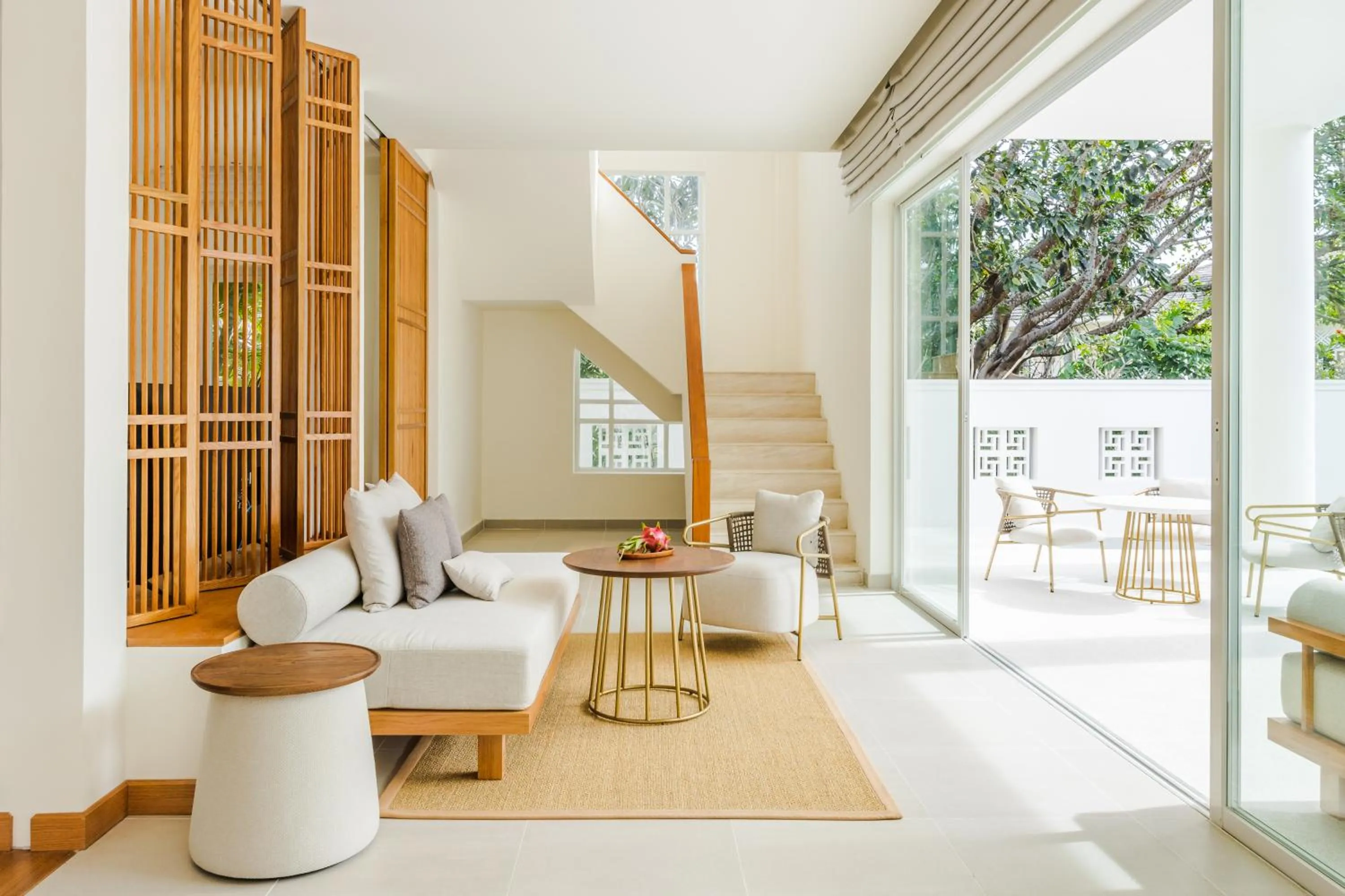 Seating area in Azerai Ke Ga Bay