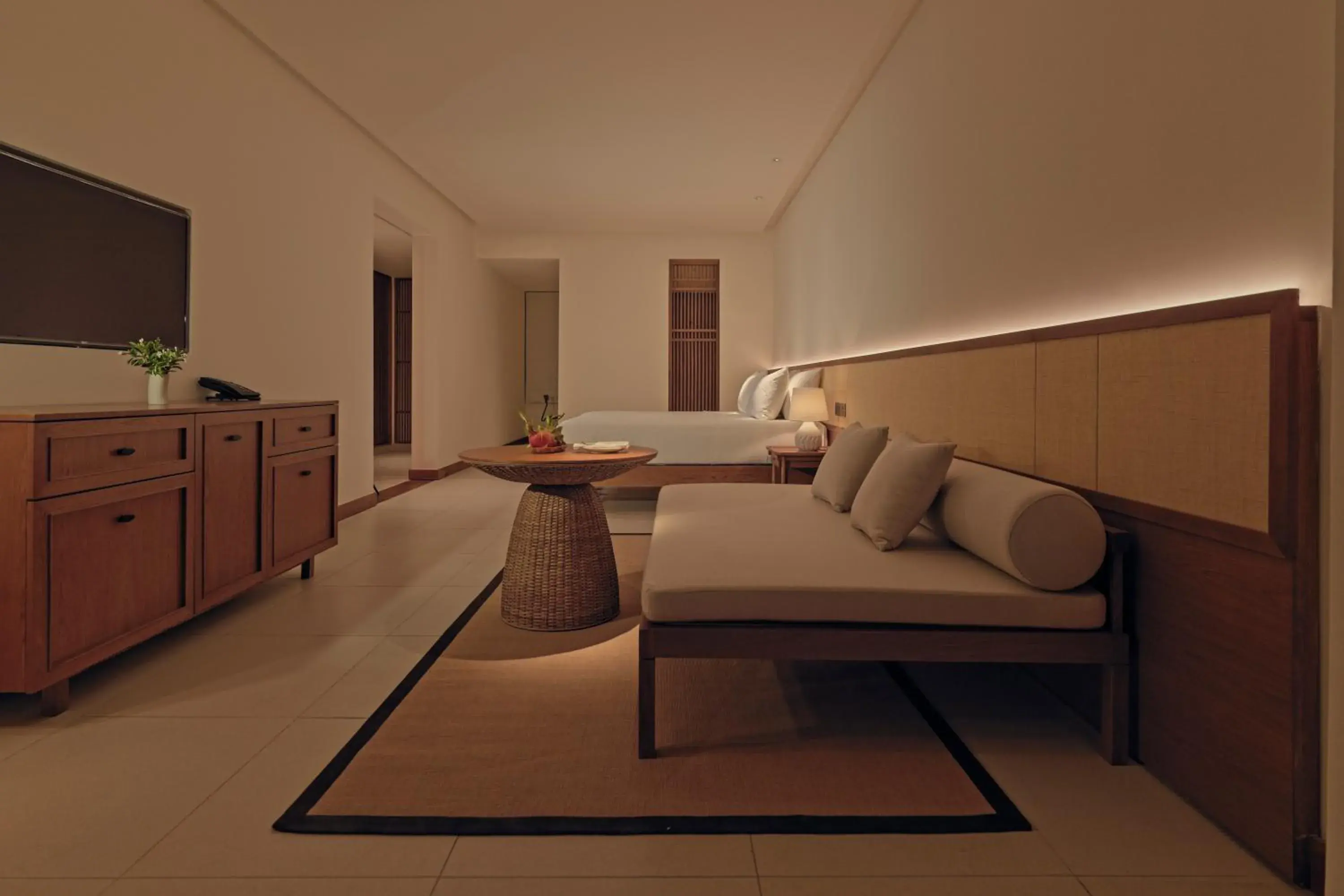 Living room in Azerai Ke Ga Bay Living room in Azerai Ke Ga Bay