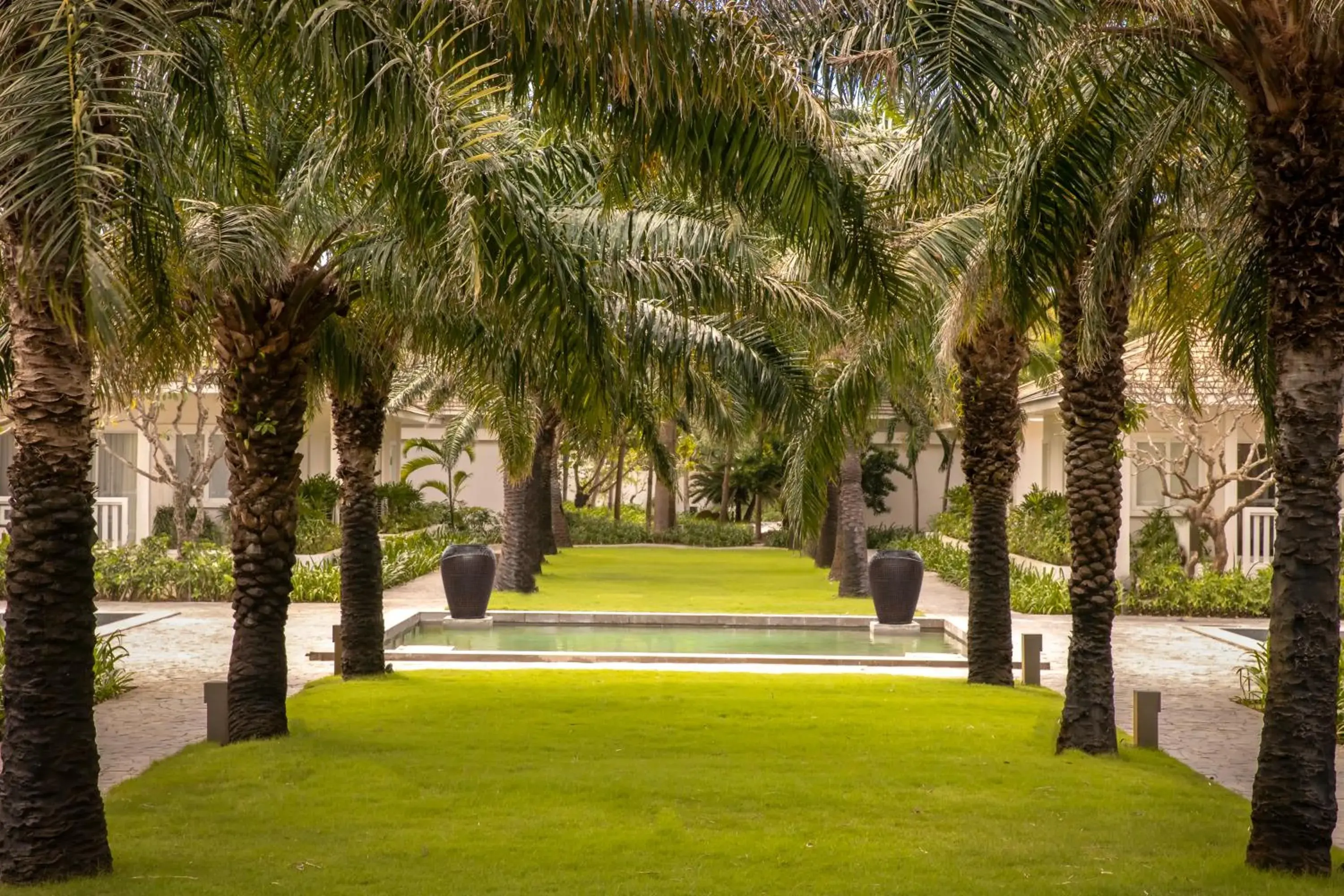 Garden view in Azerai Ke Ga Bay Garden view in Azerai Ke Ga Bay