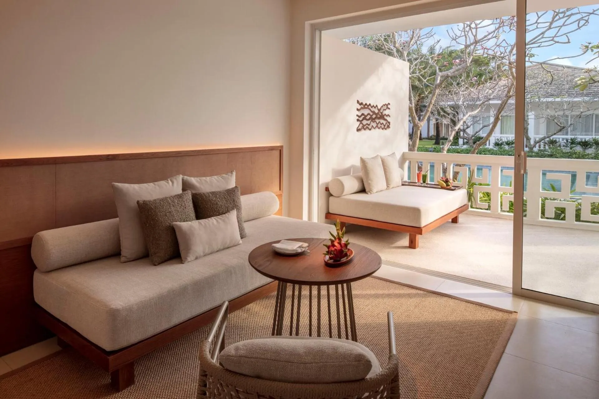 Seating area in Azerai Ke Ga Bay