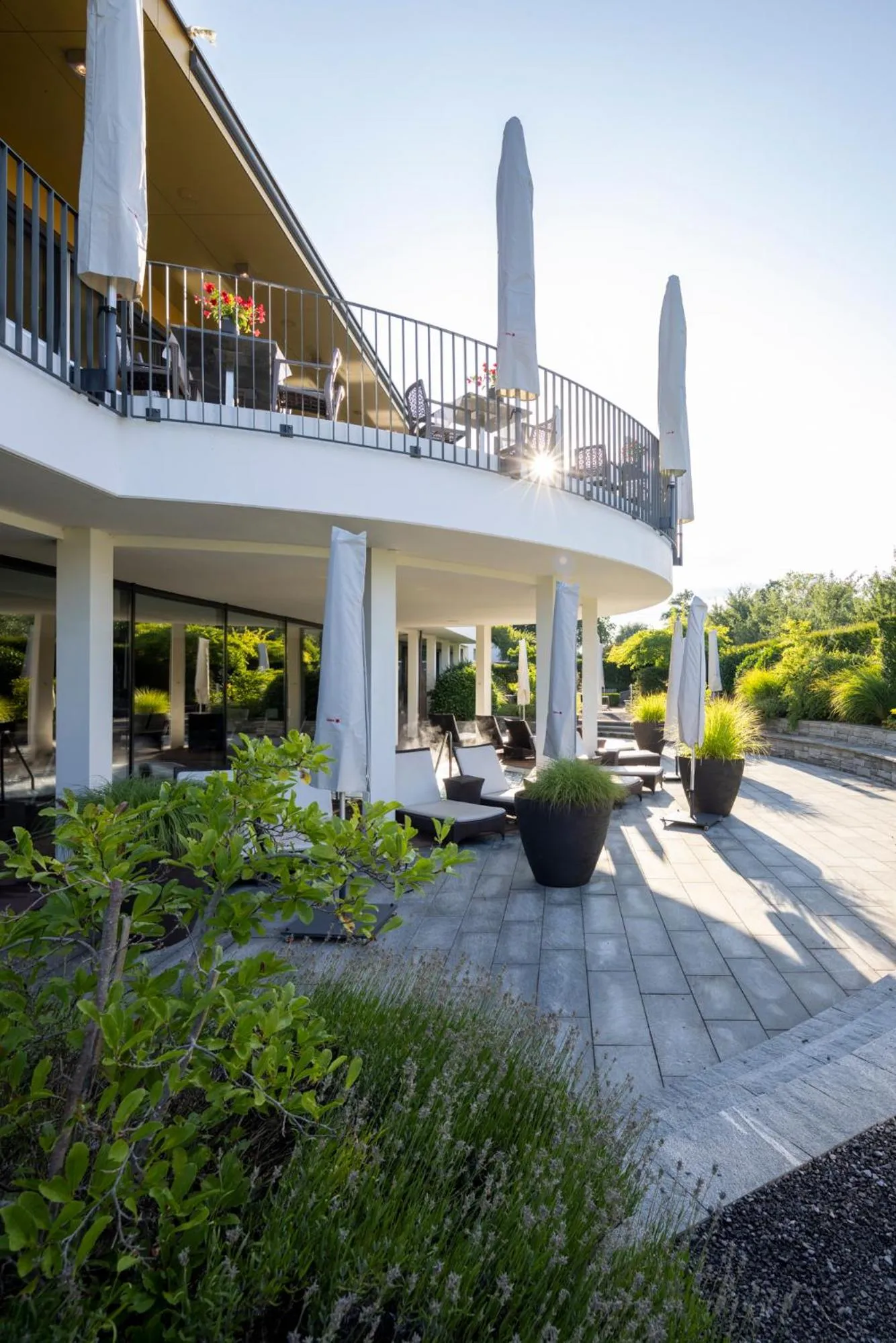 Garden in Wellnesshotel Golfpanorama