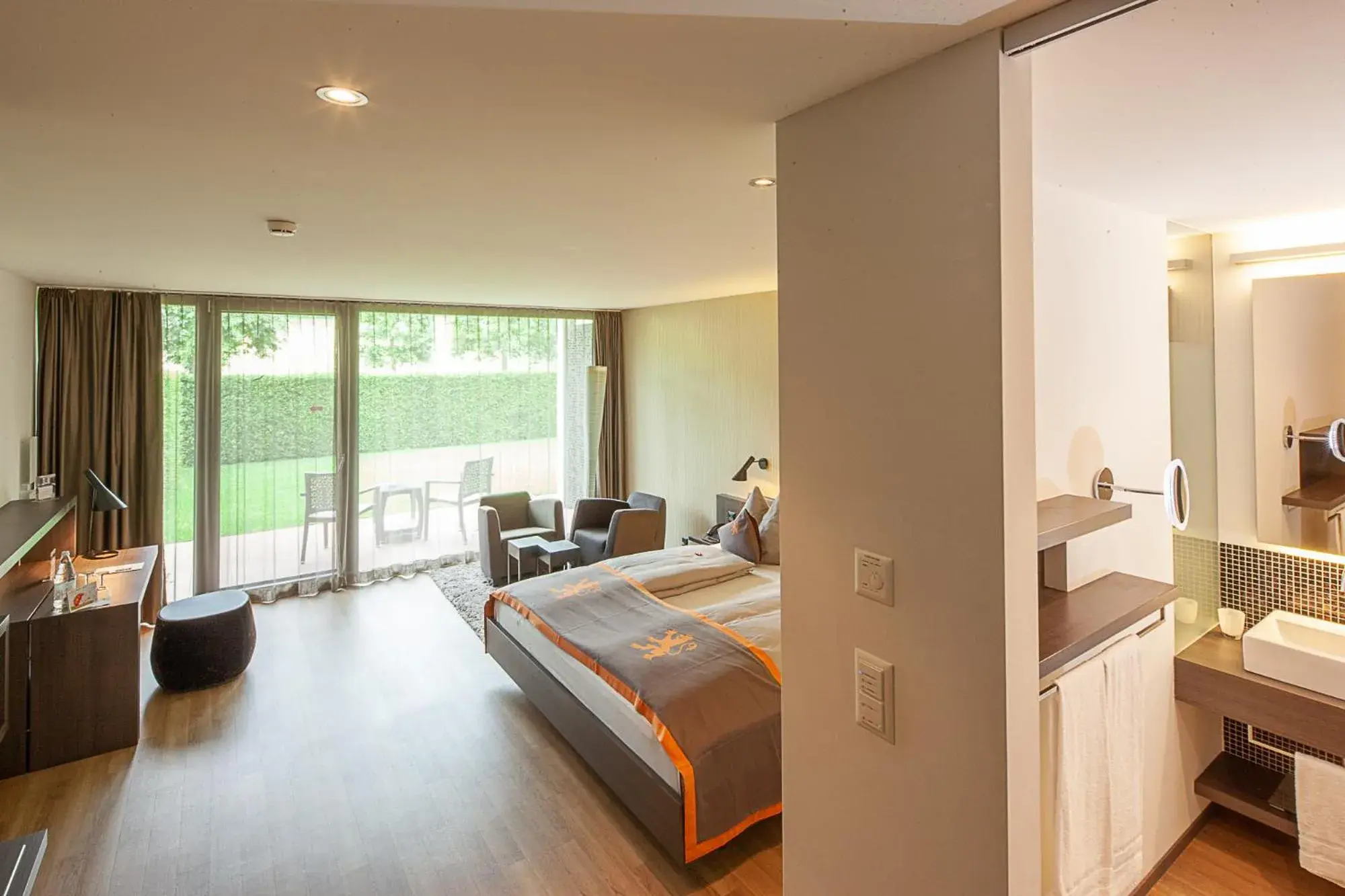 Bed in Wellnesshotel Golfpanorama Bed in Wellnesshotel Golfpanorama