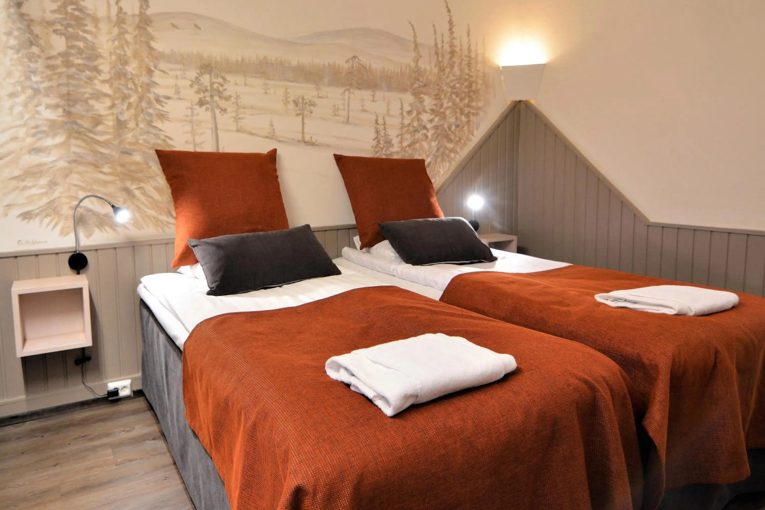 Bed in Hotel Ylläsrinne