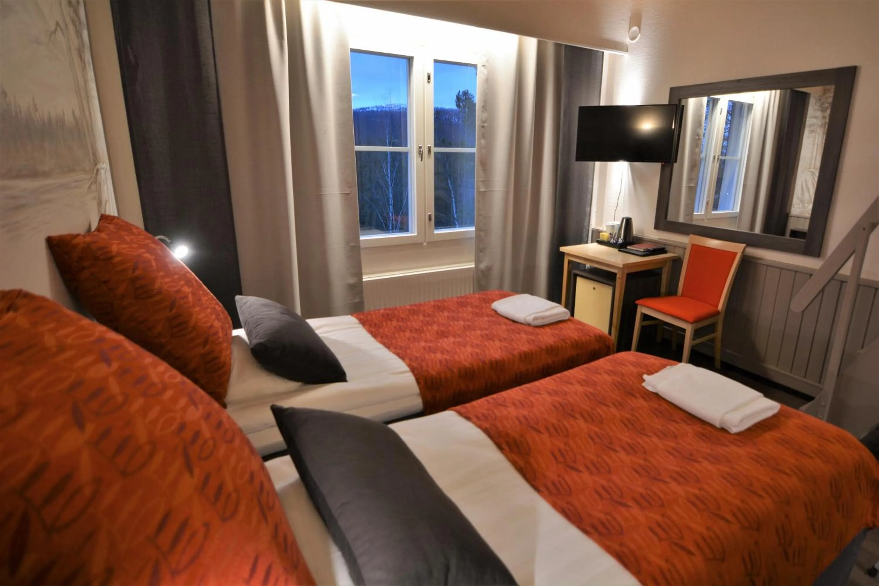 Photo of the whole room, Bed in Hotel Ylläsrinne