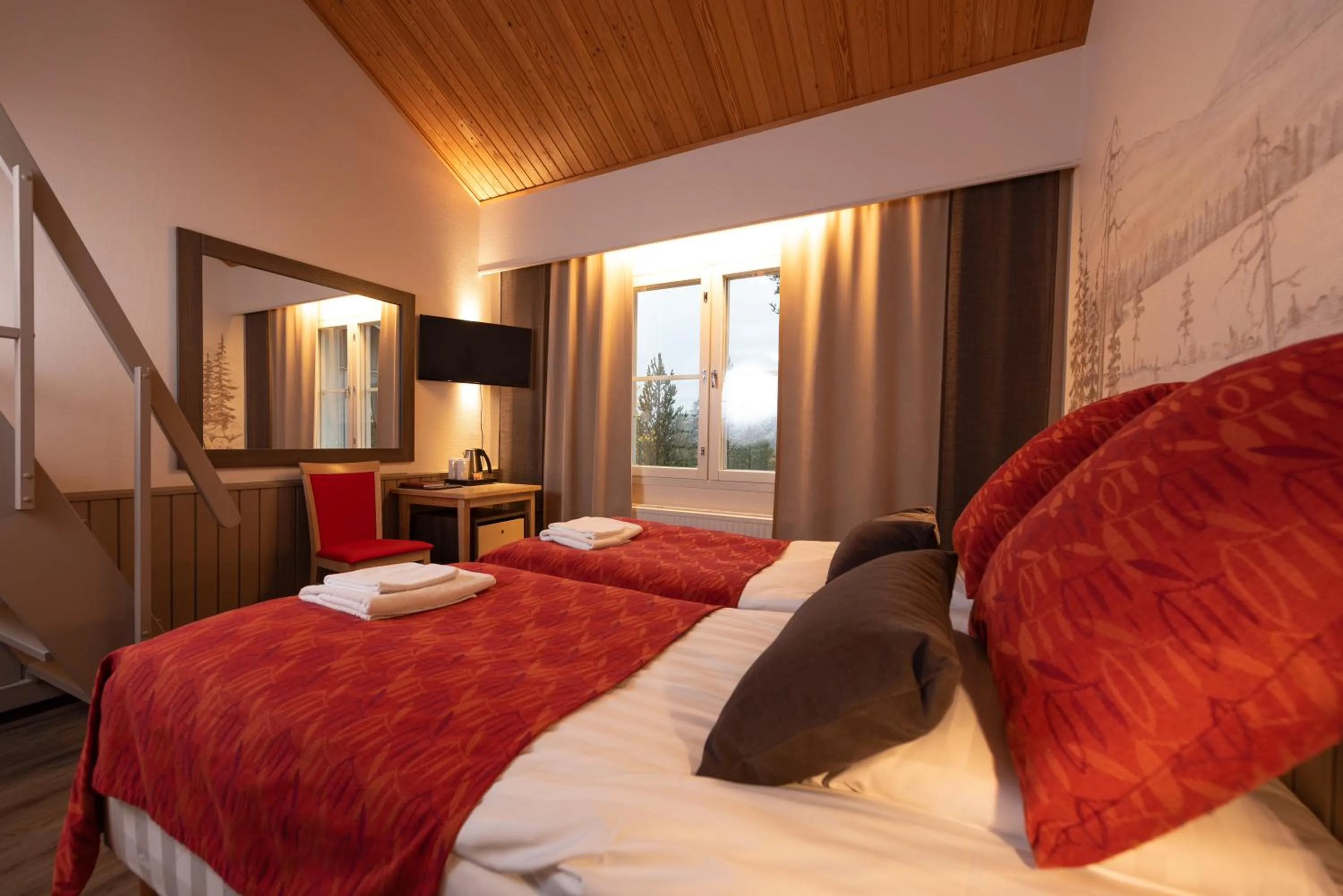 Bed in Hotel Ylläsrinne