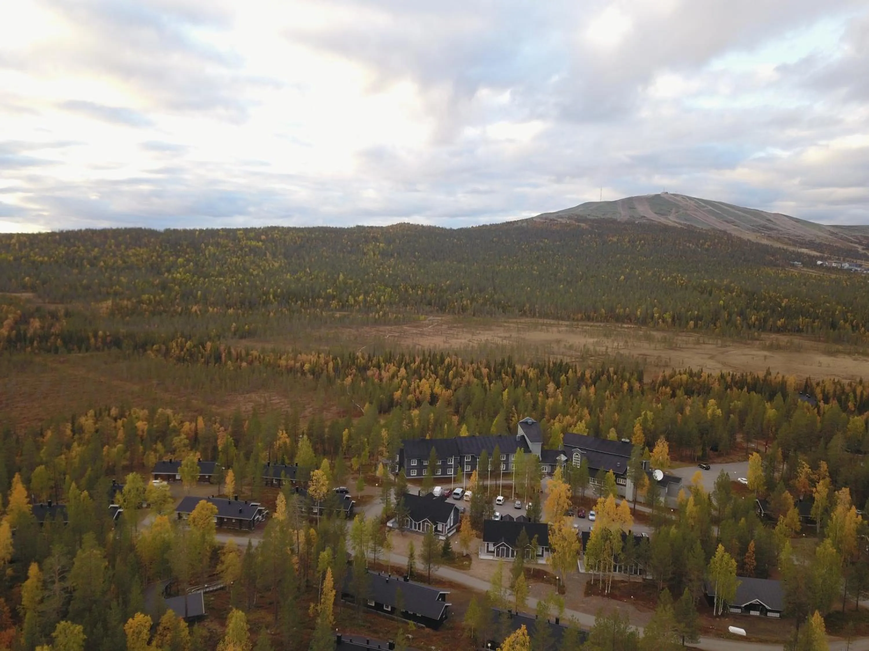 Bird's eye view in Hotel Ylläsrinne