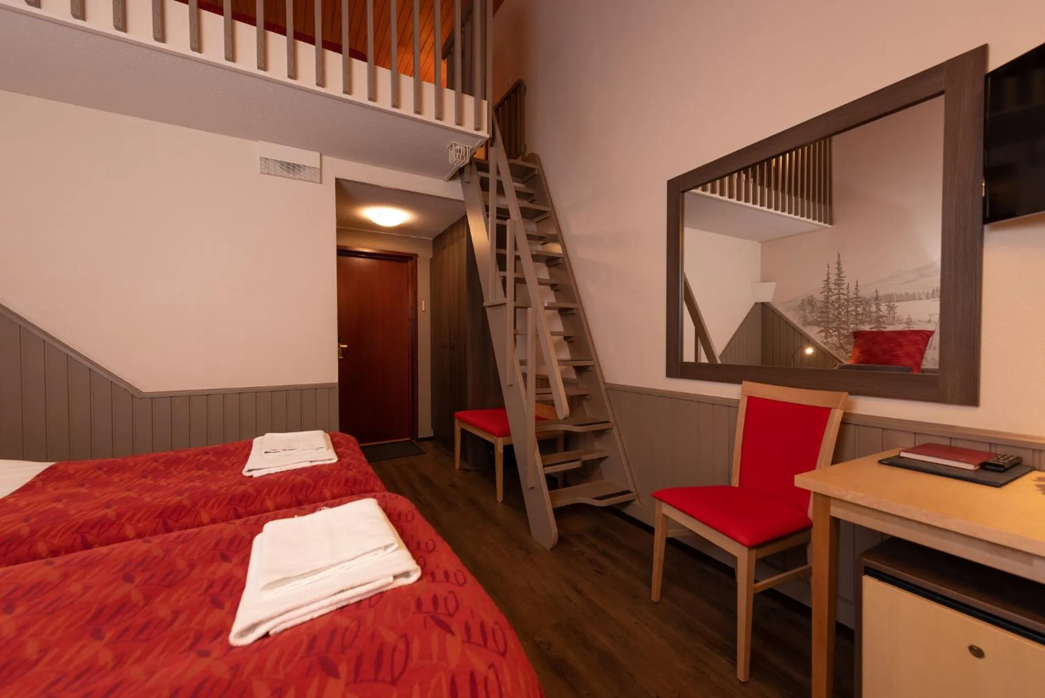 Photo of the whole room, Bed in Hotel Ylläsrinne