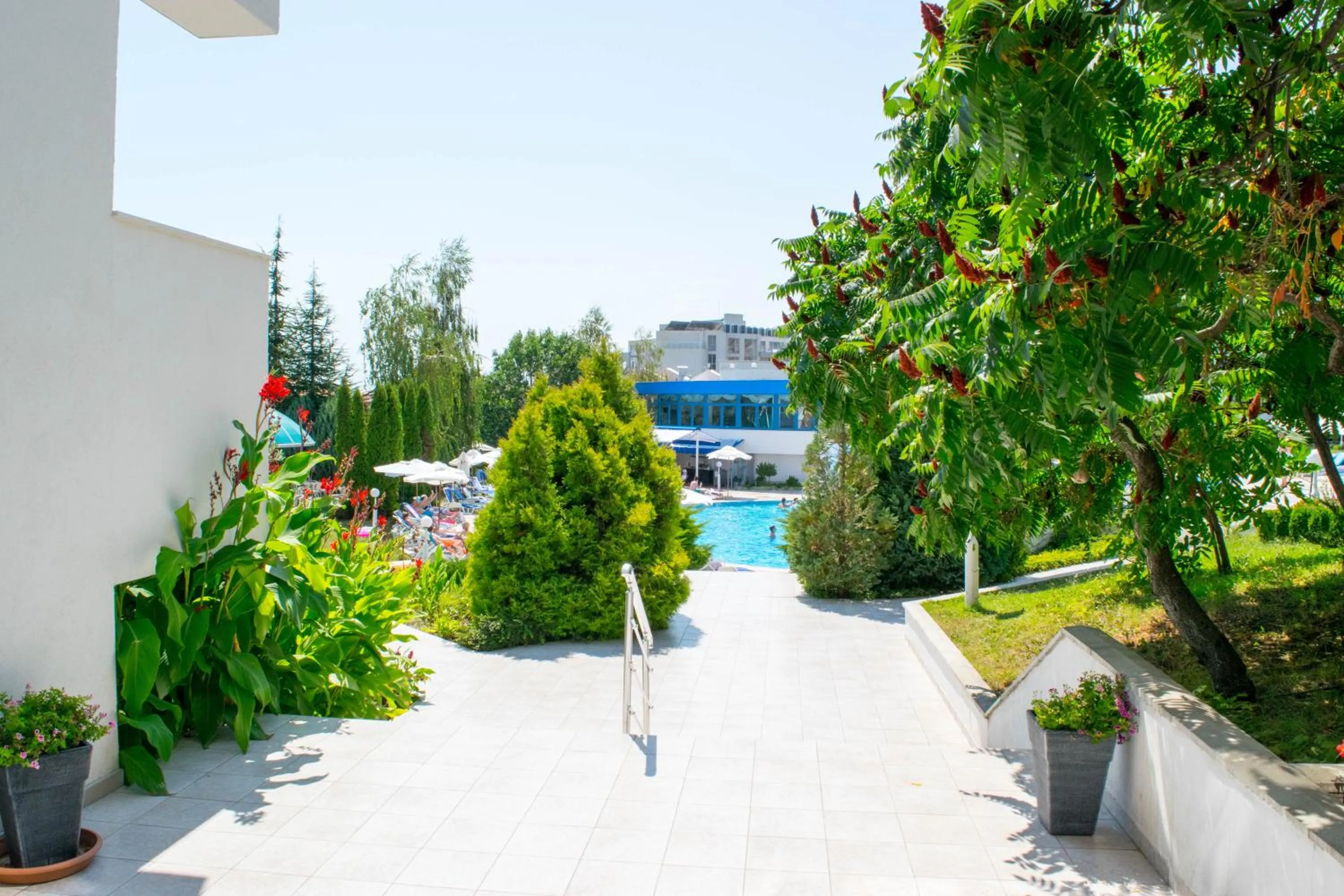 Patio in Sineva Park Hotel - All Inclusive