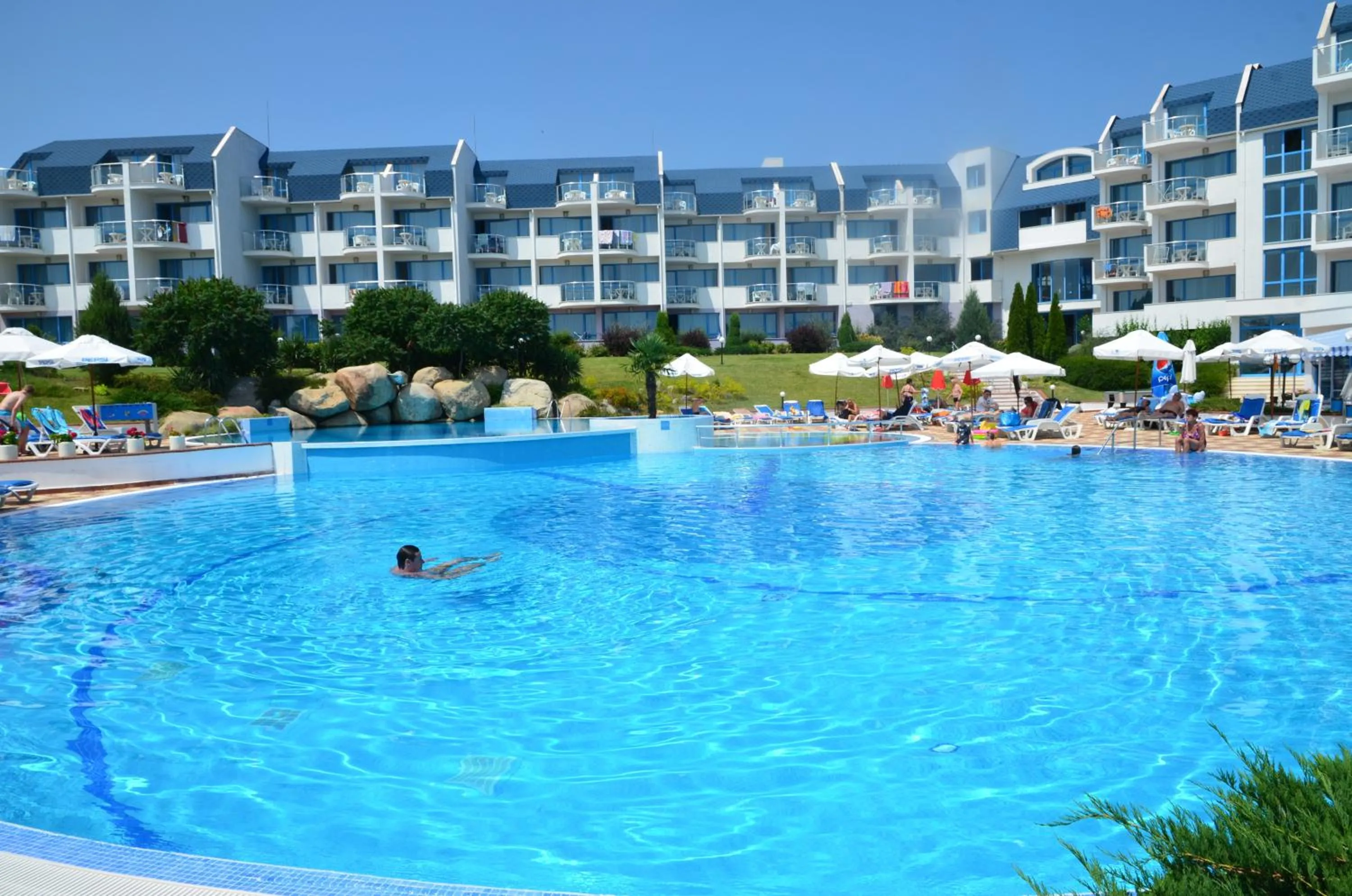 Facade/entrance in Sineva Beach Hotel - All Inclusive