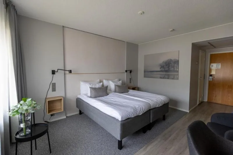 Bed in Hotel Waltikka