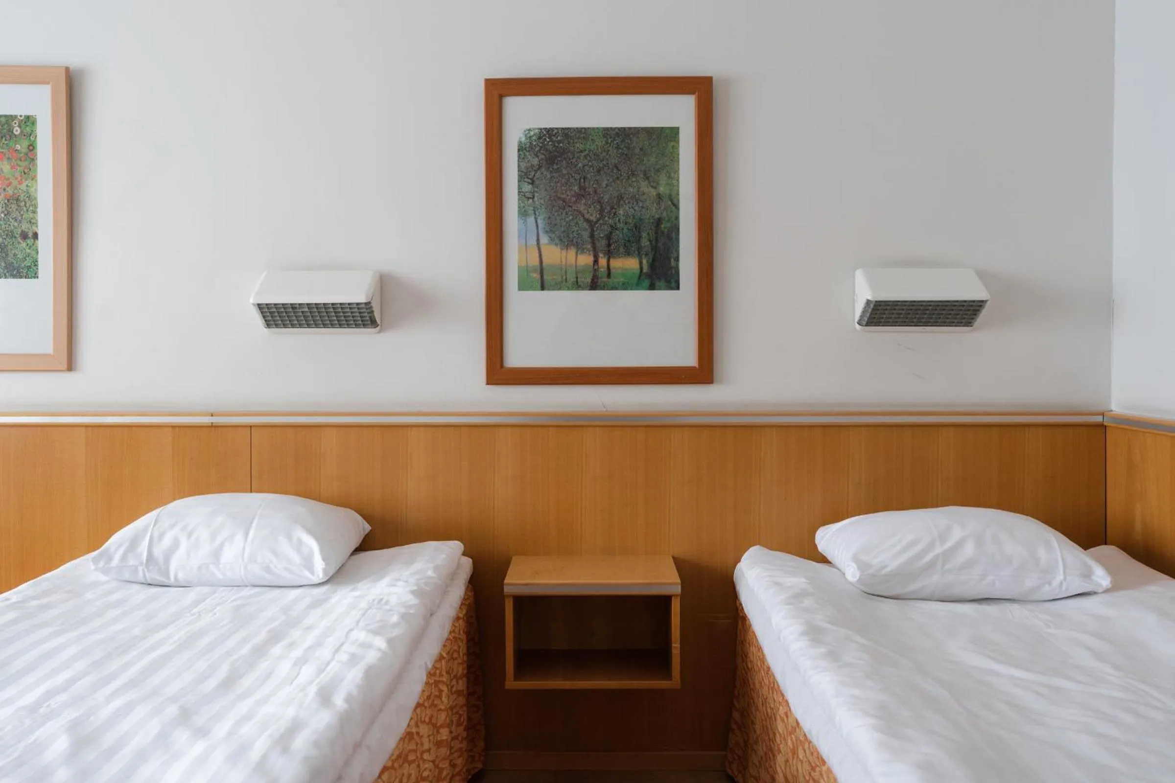 Bed in Hotel Waltikka