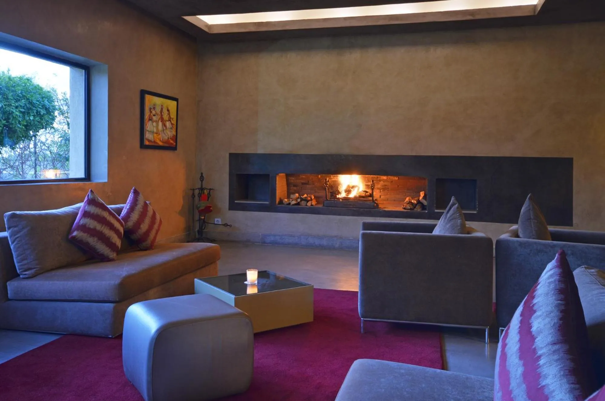 Communal lounge/ TV room in Sirayane Boutique Hotel & Spa Marrakech
