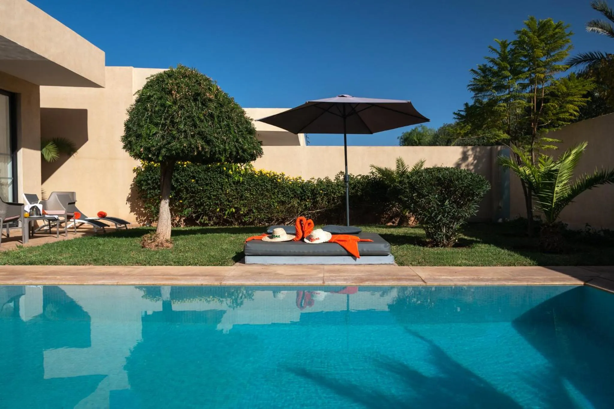 Swimming pool in Sirayane Boutique Hotel & Spa Marrakech