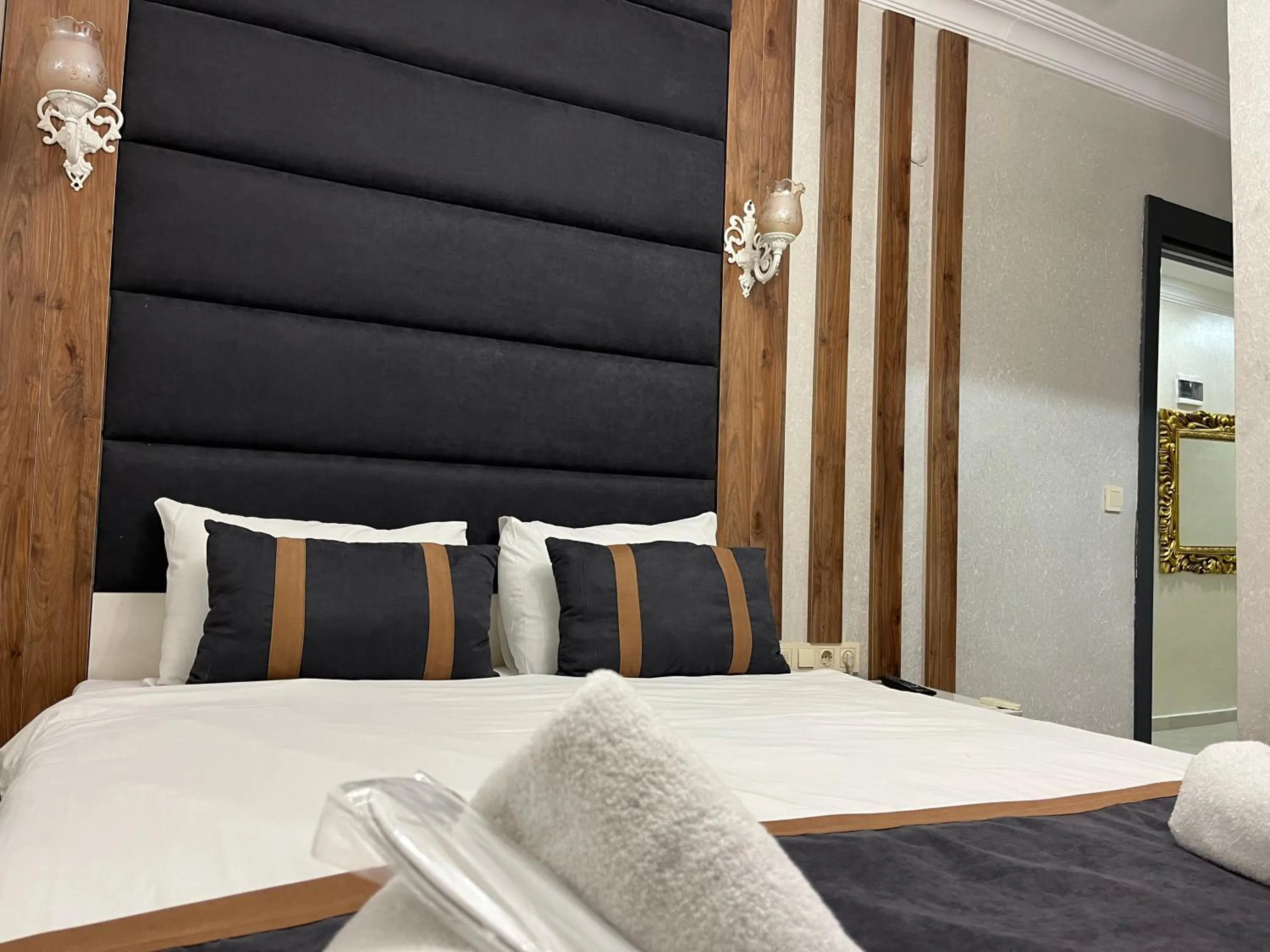 Bed in Nova Roma Hotel