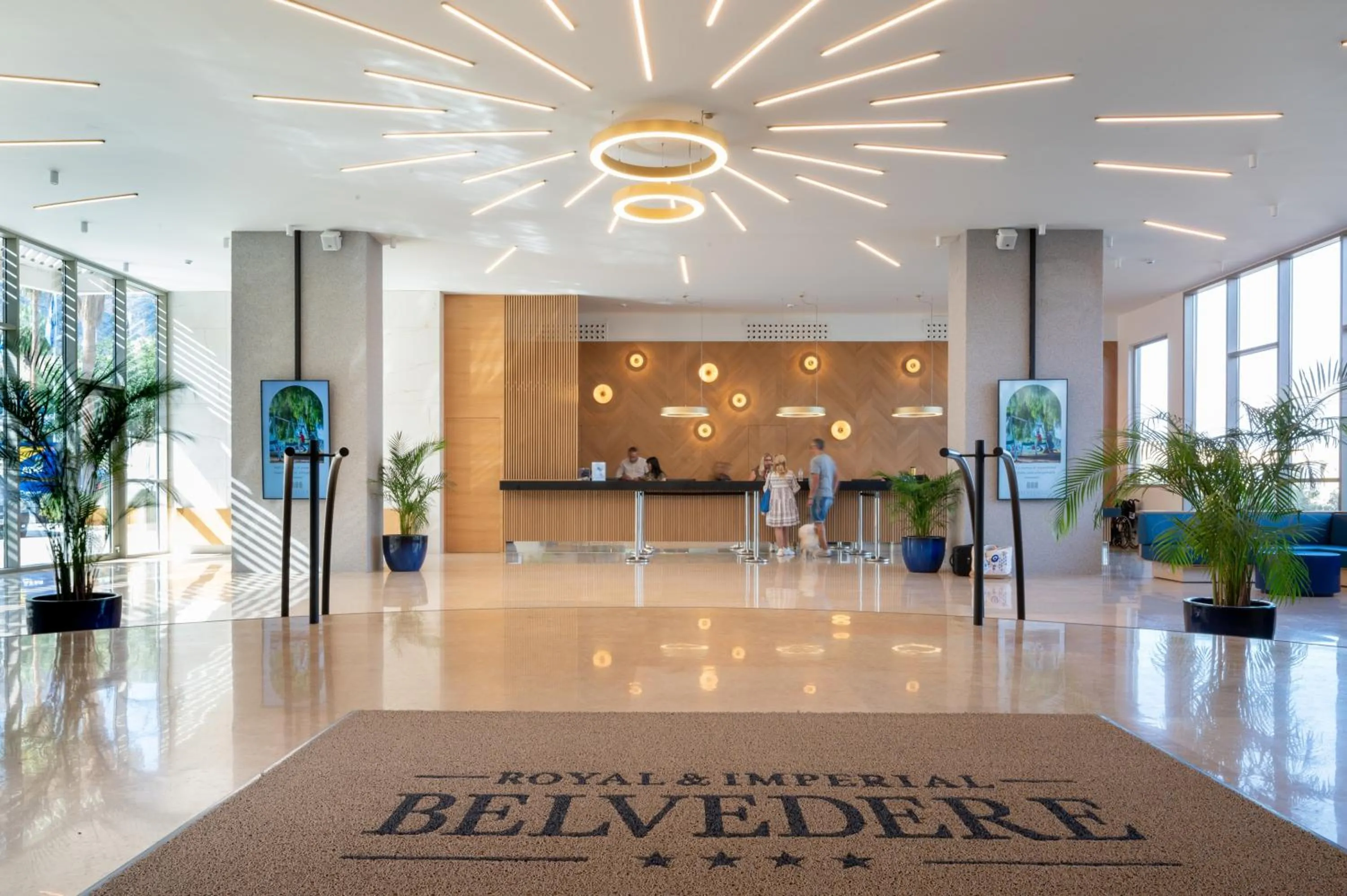 Lobby or reception in Royal & Imperial Belvedere Resort