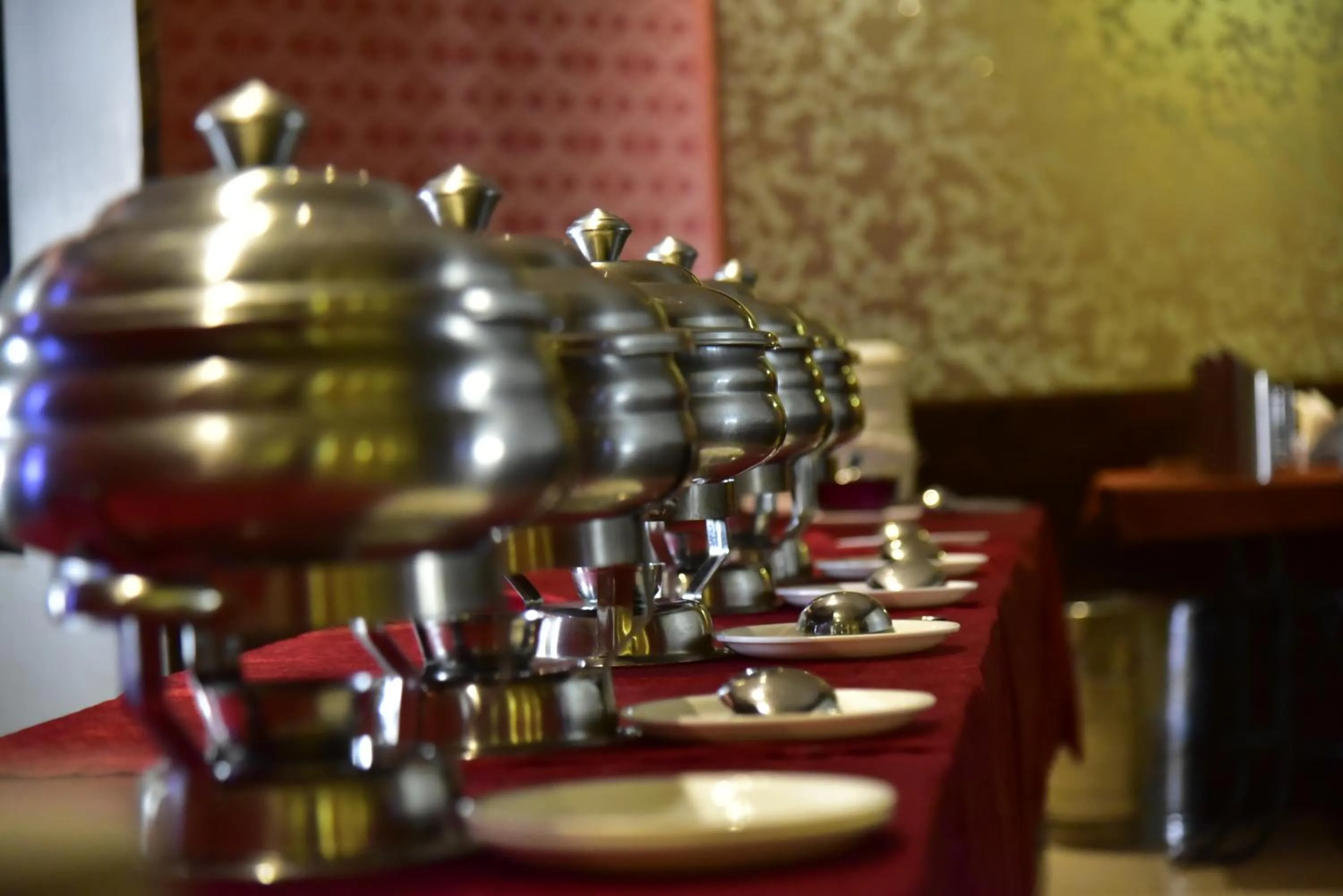 Breakfast in The Himalaya Park