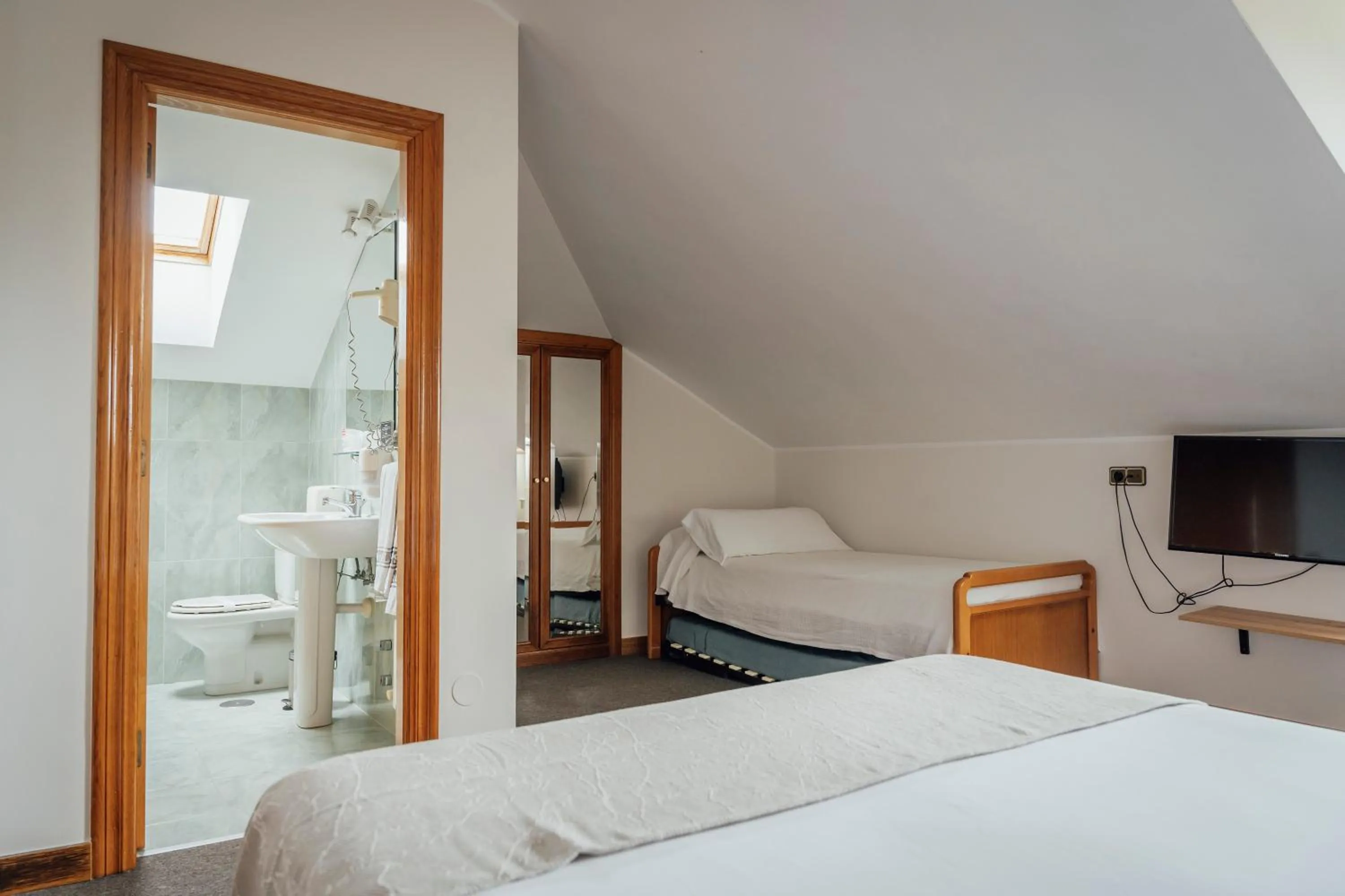 Bed in Hotel San Jorge