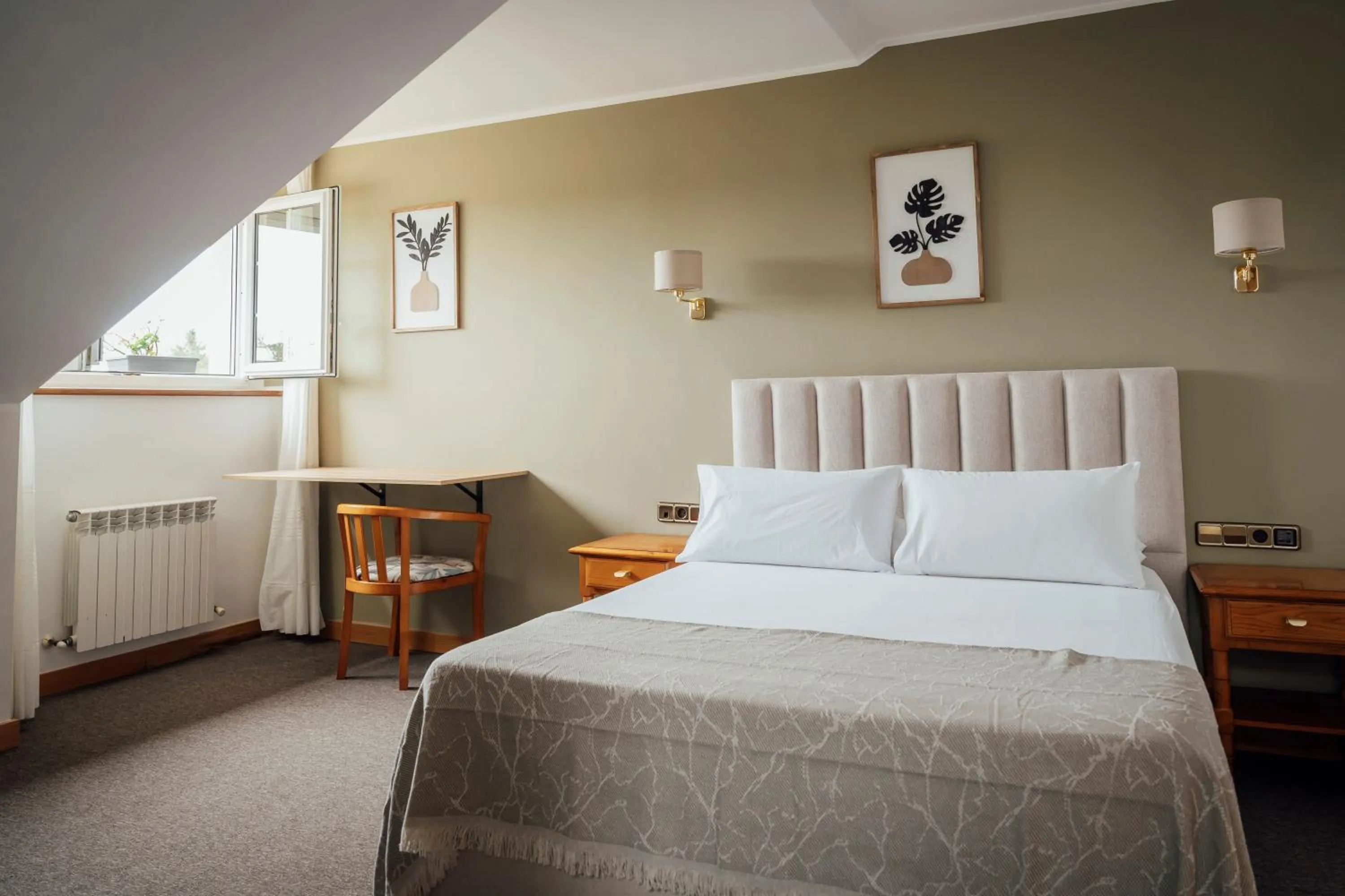 Bed in Hotel San Jorge